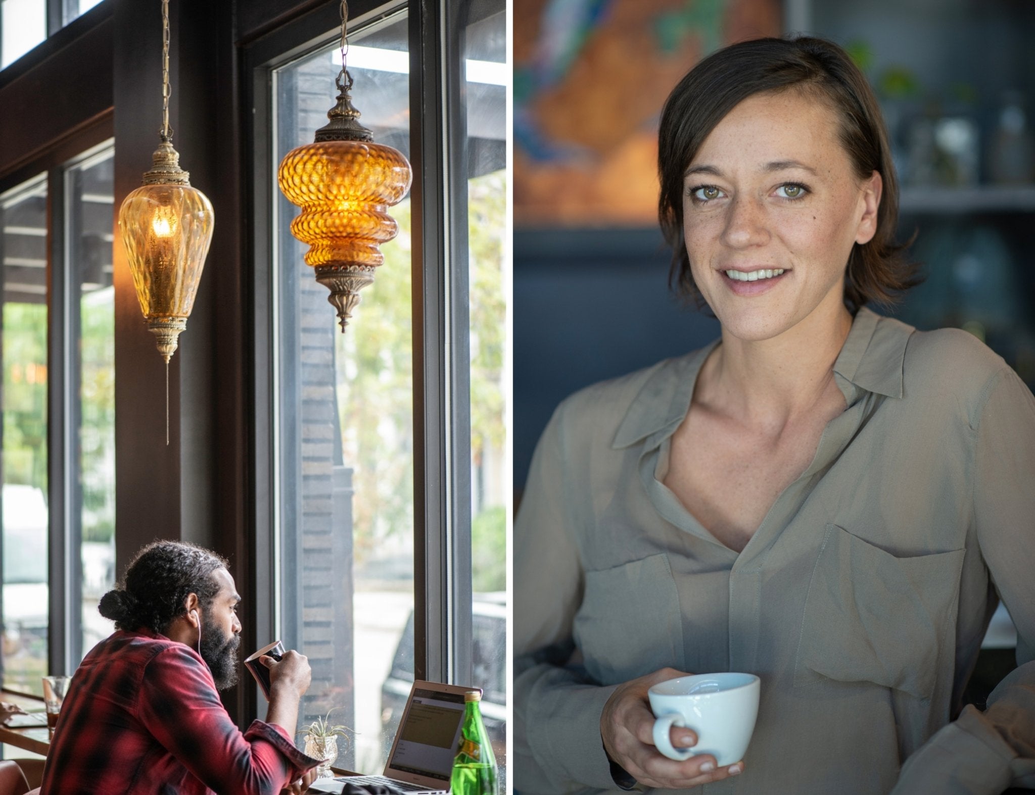 Lauren Fink with Cherry Coffee - Dirty Coast