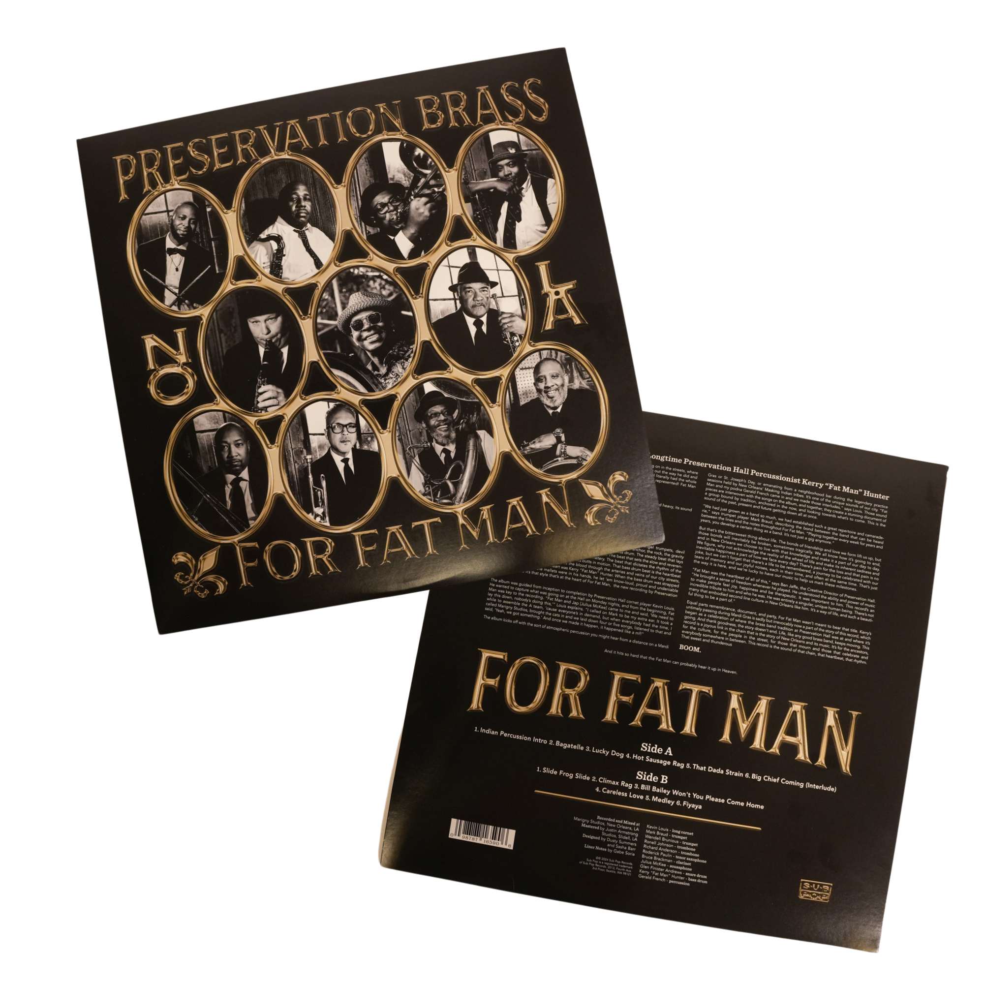 'For Fat Man' by Preservation Brass - VINYL