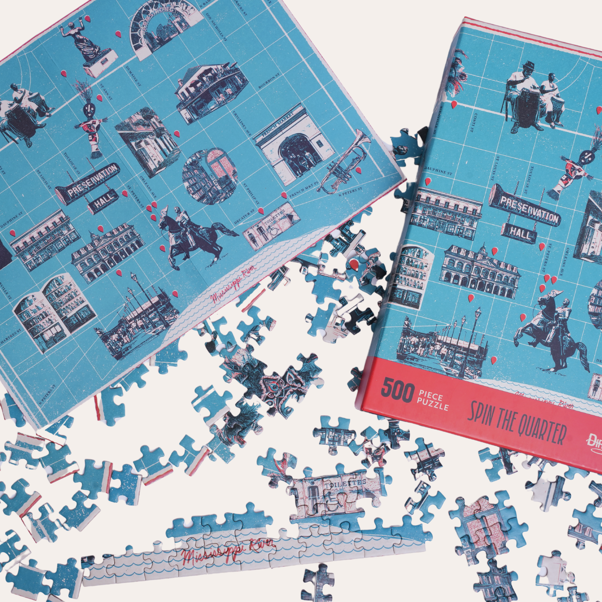 Spin The Quarter 500 Piece Puzzle