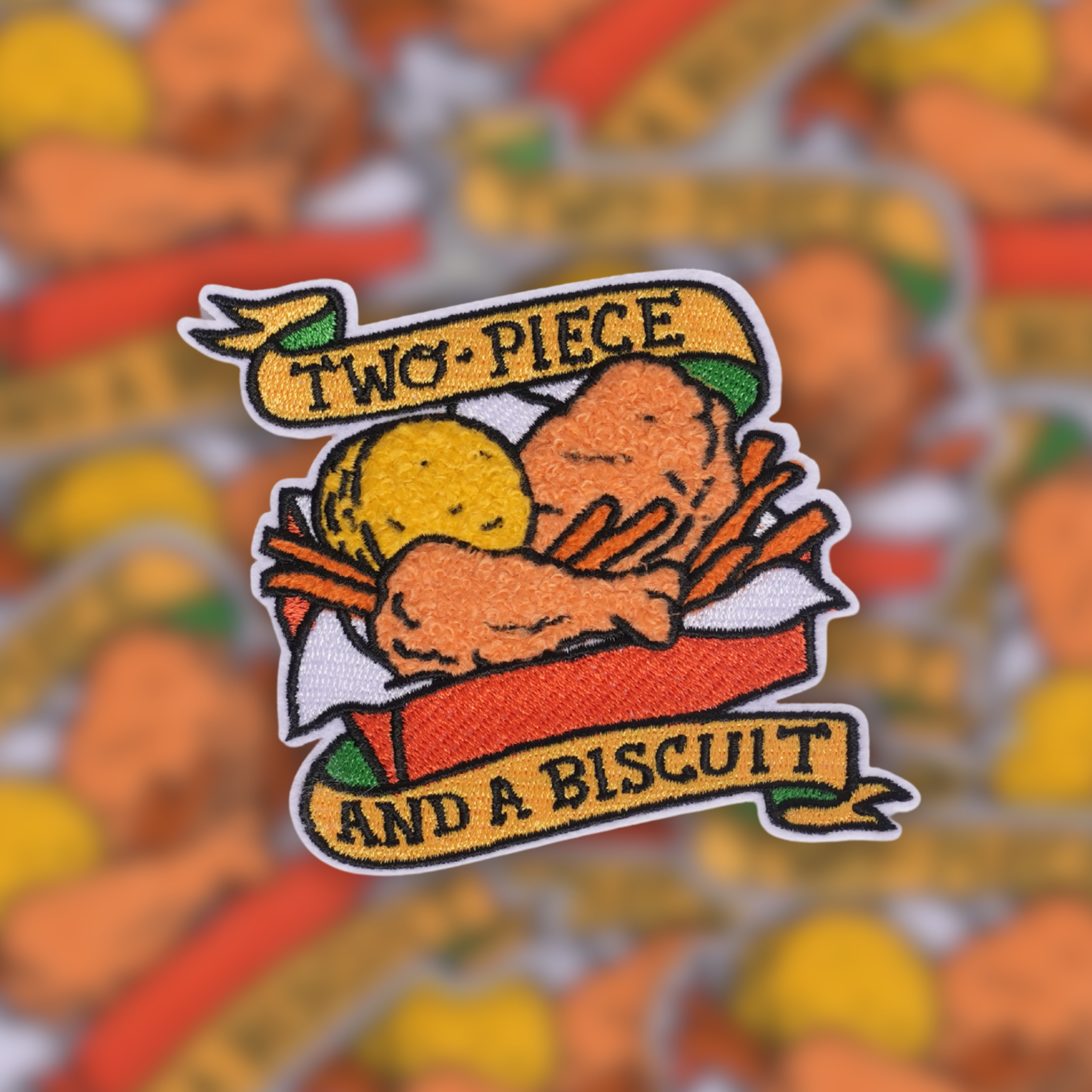 Two-Piece And A Biscuit Patch