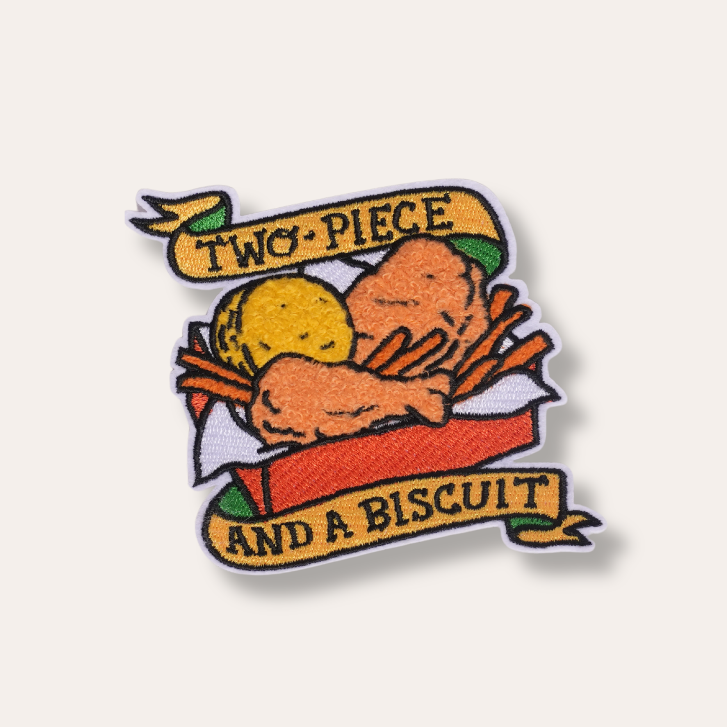 Two-Piece And A Biscuit Patch