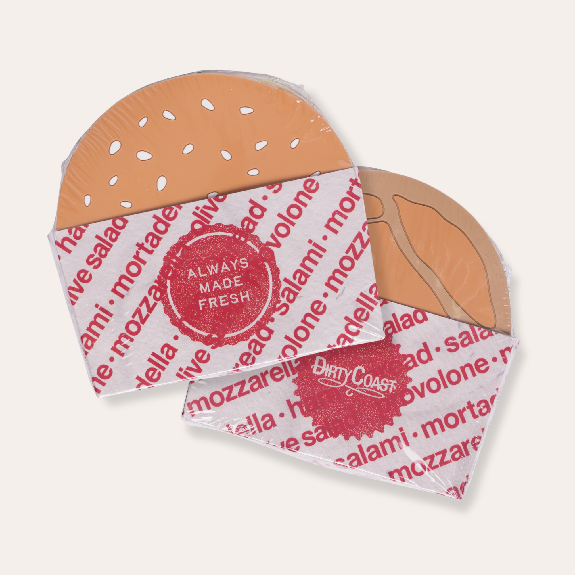 Muffuletta Coaster Set