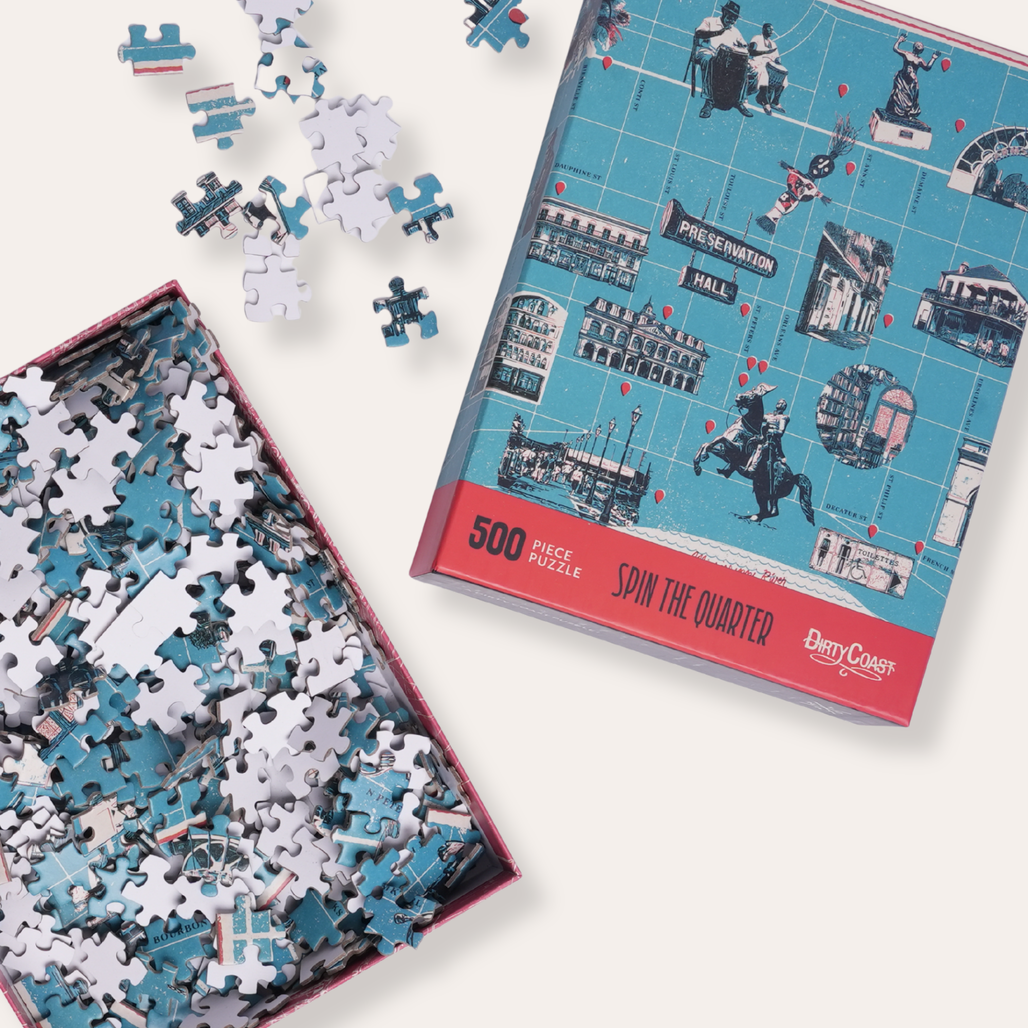 Spin The Quarter 500 Piece Puzzle