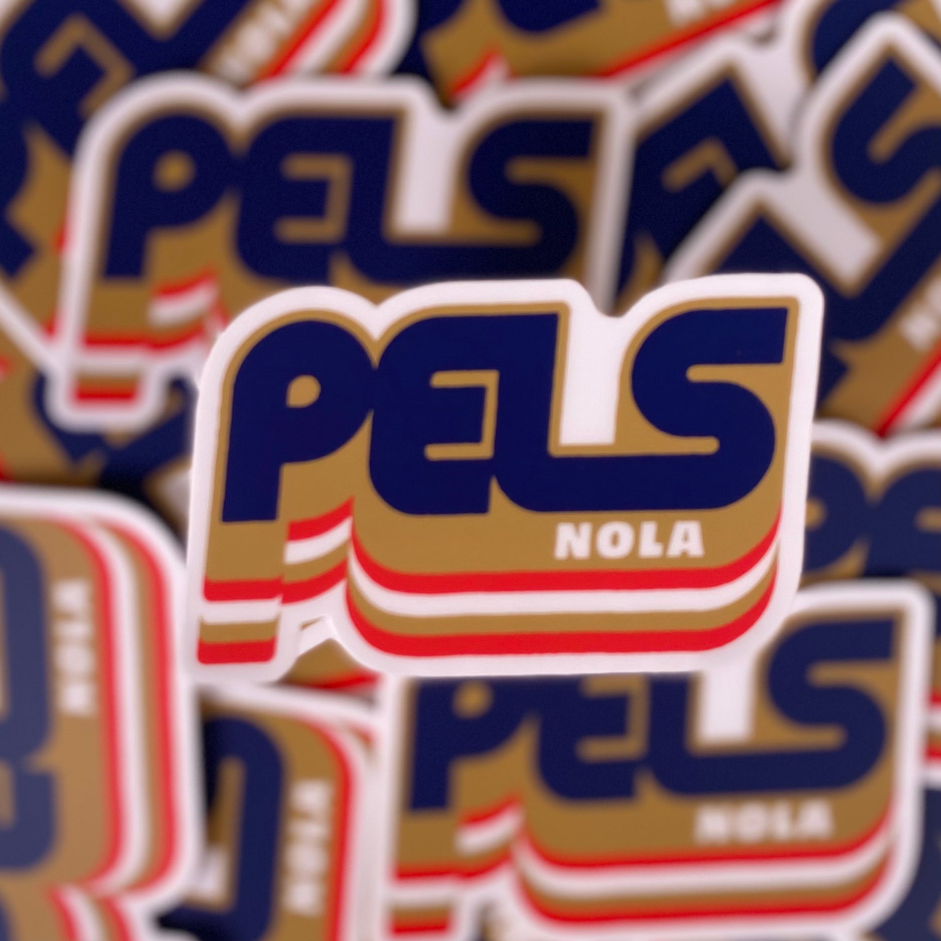 Retro Pels Sticker