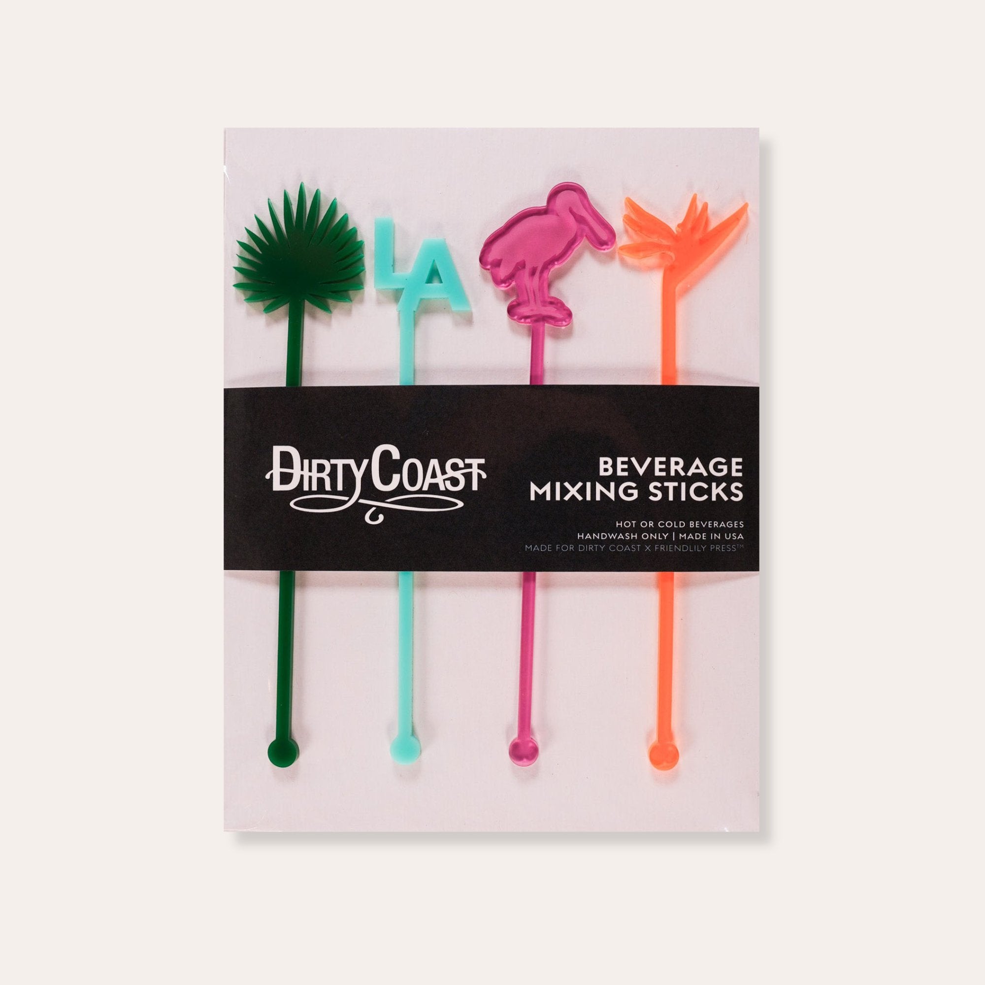Drink Stirrer Sets by Friendlily Press - Dirty Coast