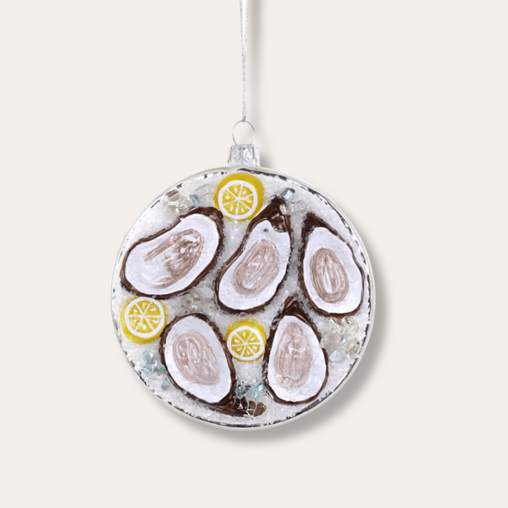 Freshly Shucked Oysters Ornament - Dirty Coast