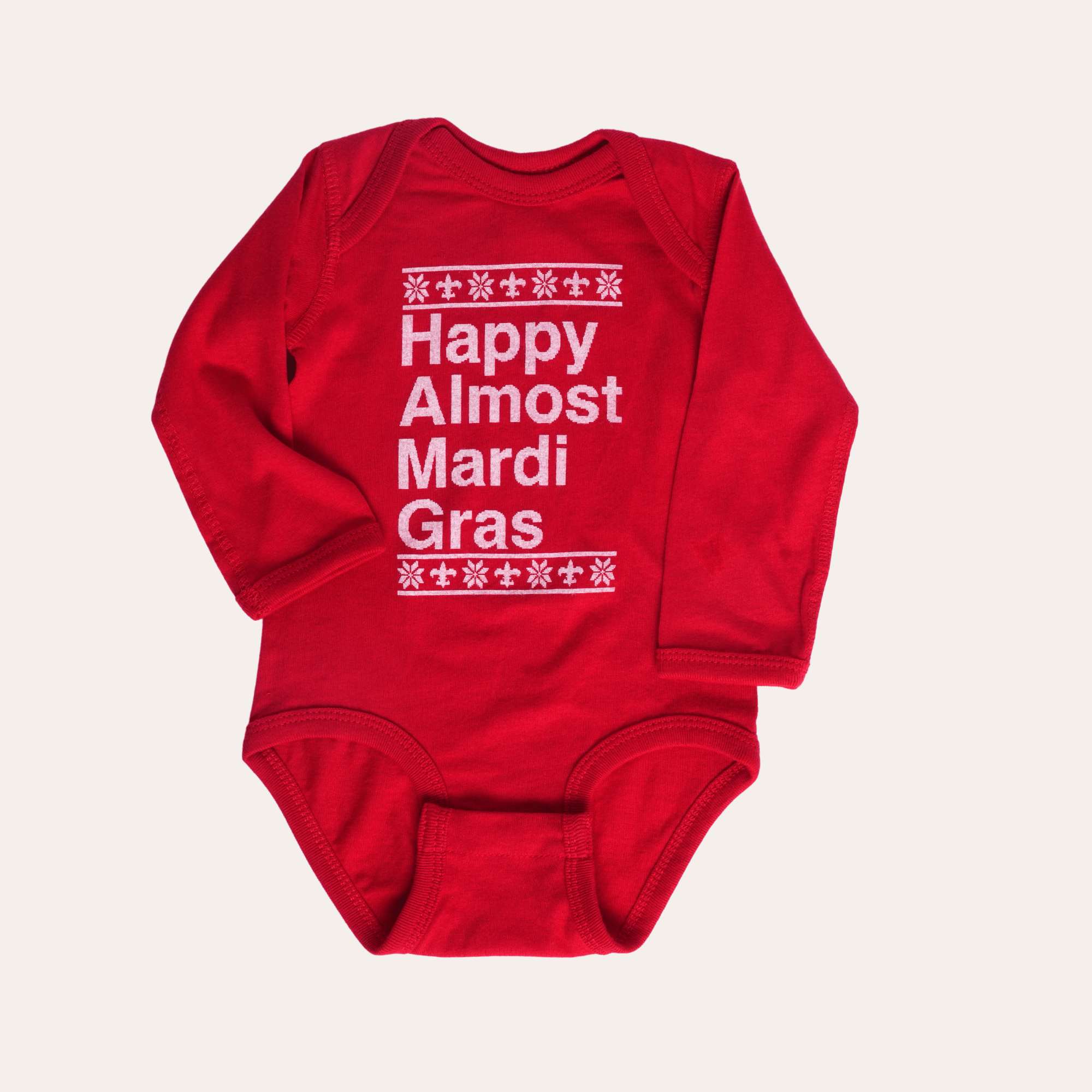 Happy Almost Mardi Gras Classic Long Sleeve Kids - Dirty Coast