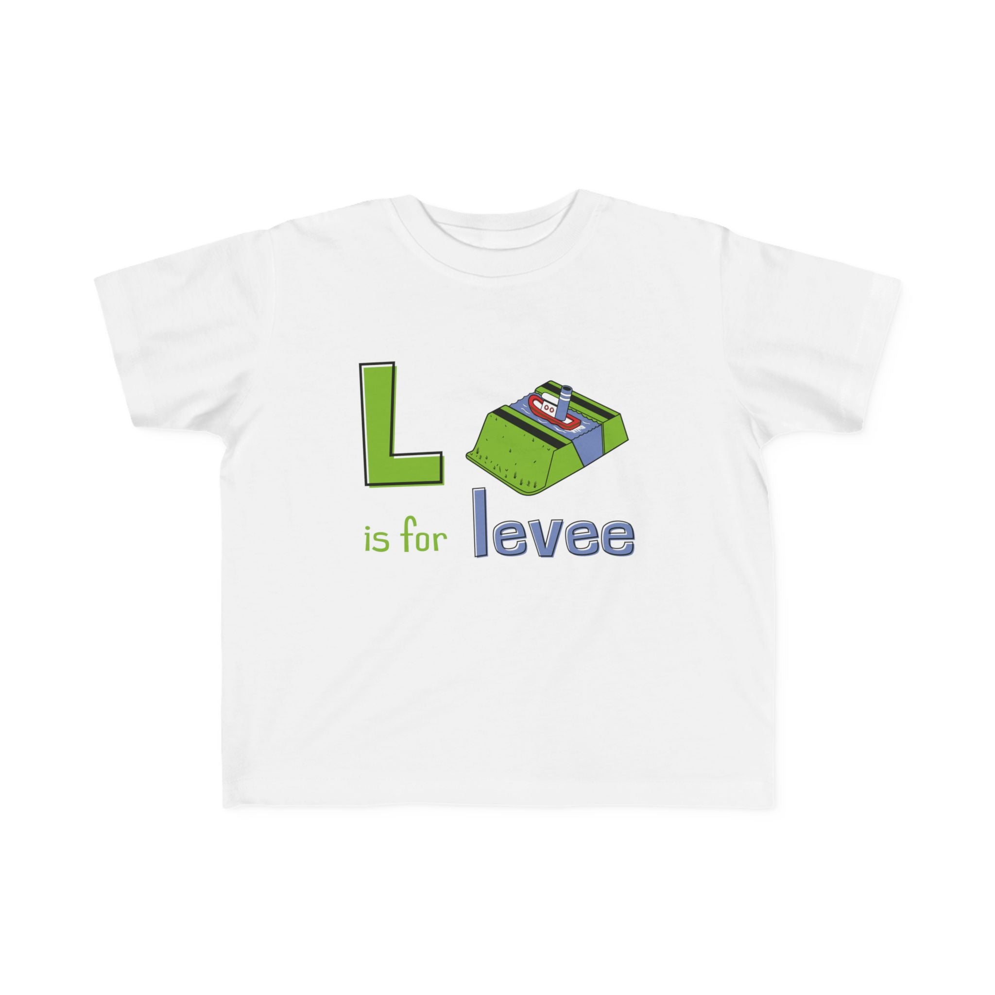L is for Levee Toddler - Dirty Coast