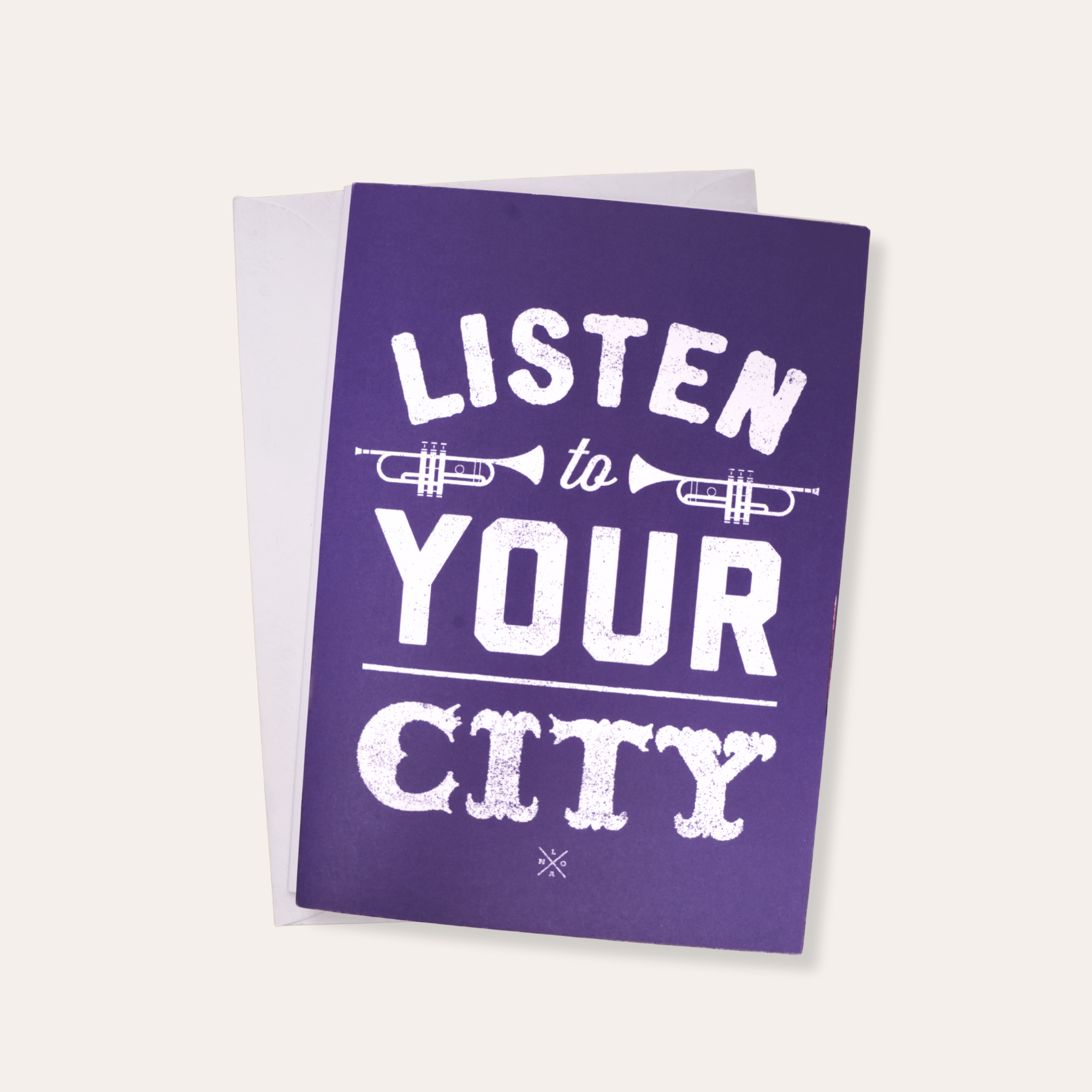 Listen To Your City Greeting Card - Dirty Coast