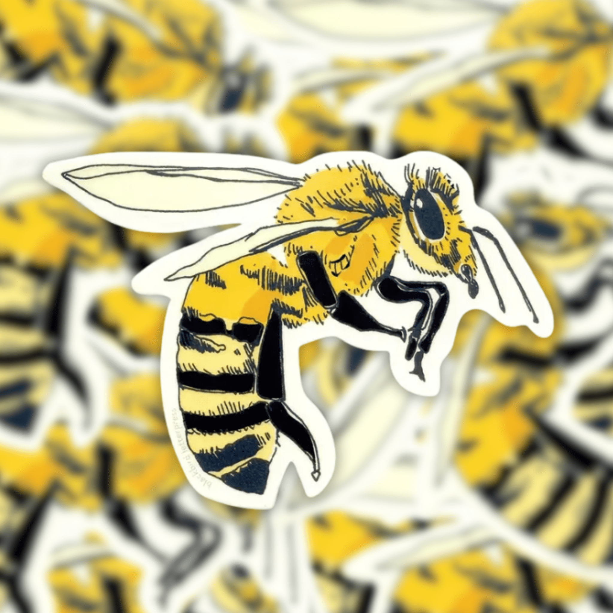 Louisiana Honey Bee Sticker - Dirty Coast