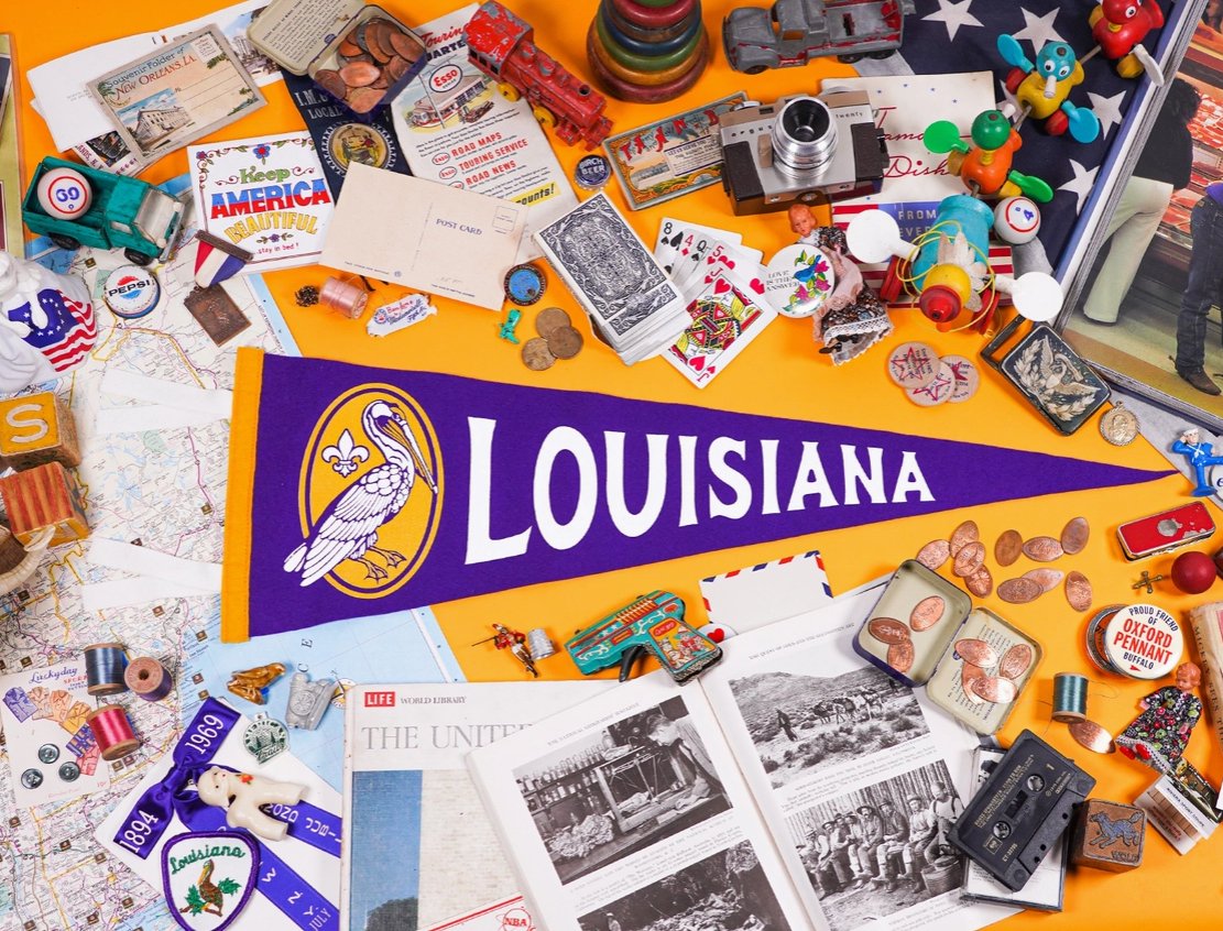 Louisiana Pennant - Dirty Coast