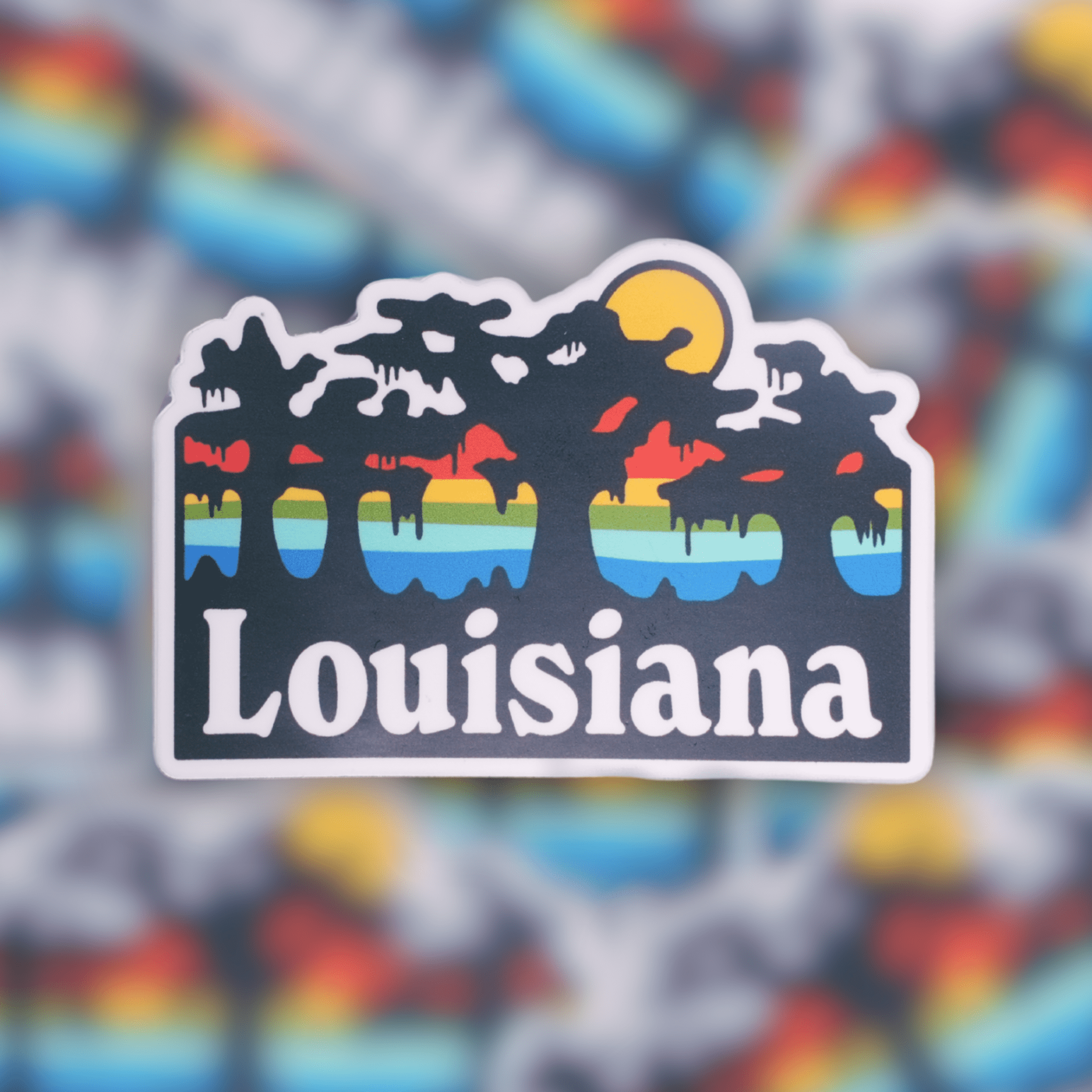 Louisiana Sticker - Dirty Coast