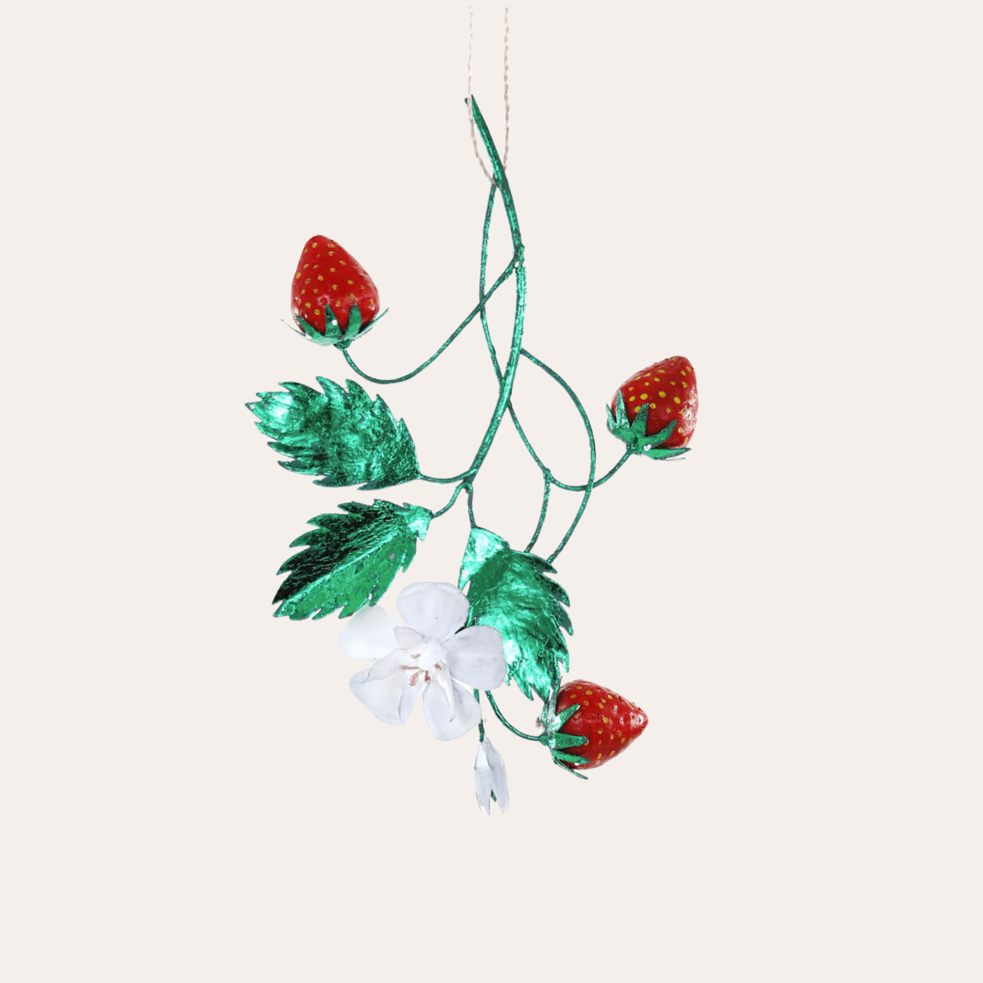 Louisiana Strawberries Ornament - Dirty Coast
