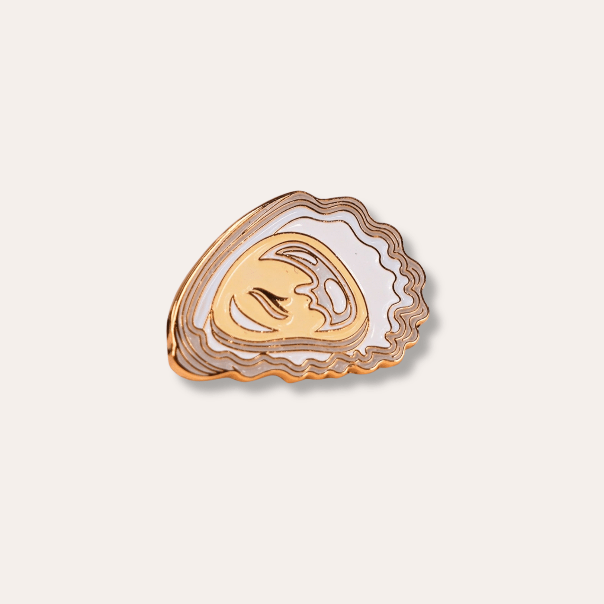 Oyster Enamel Pin - Dirty Coast