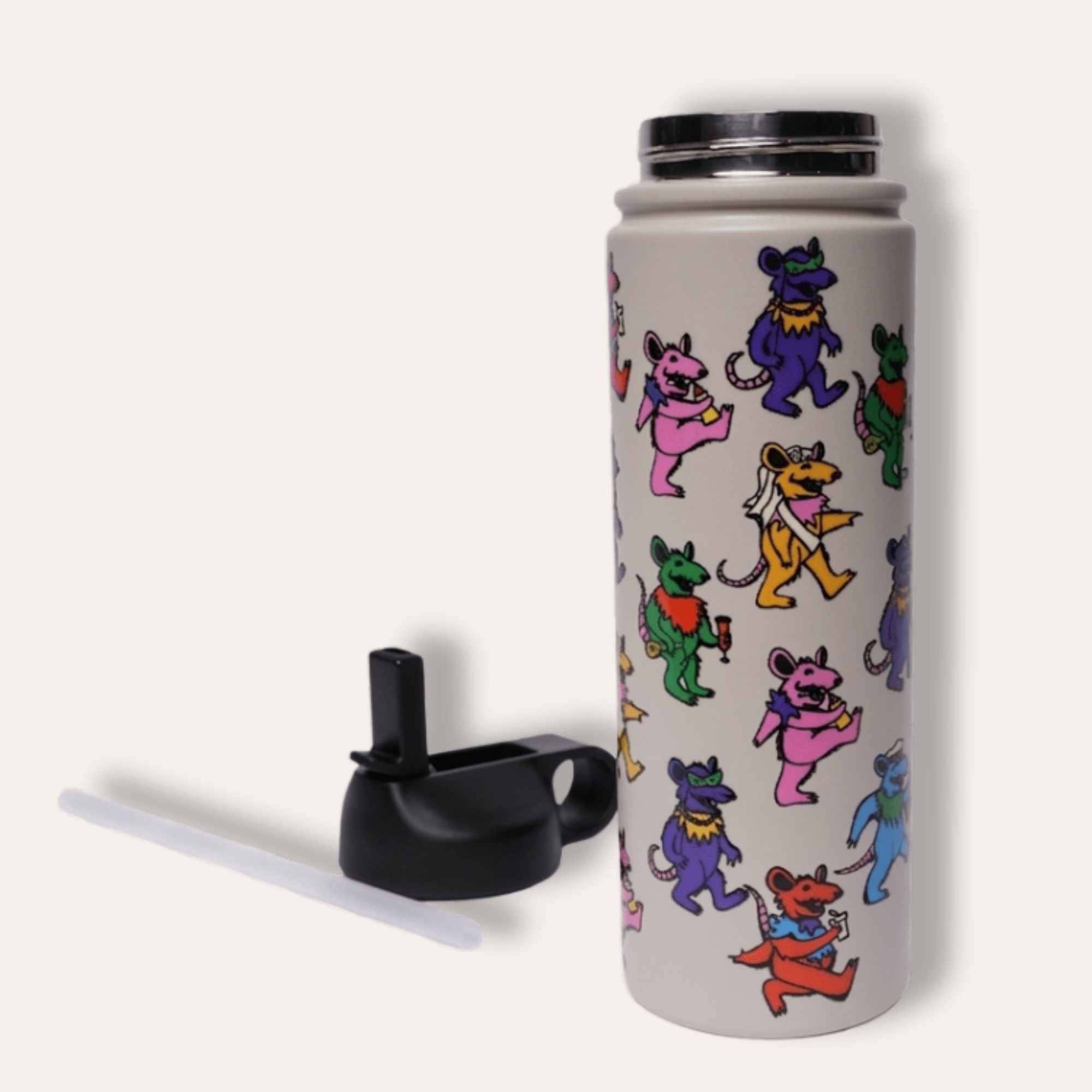 Quarter Rats Water Bottle - Dirty Coast
