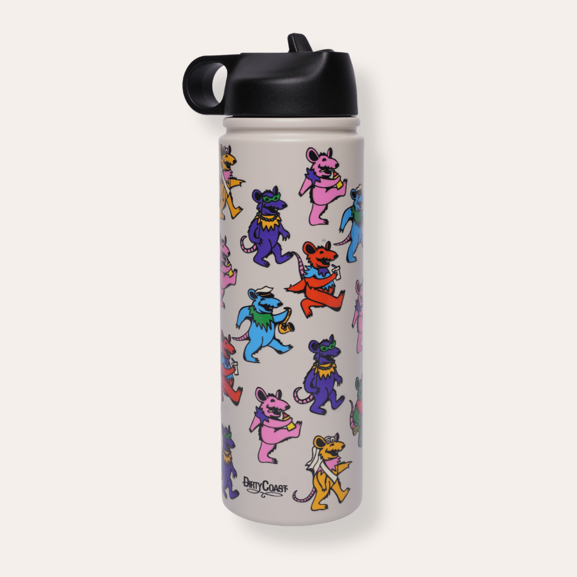 Quarter Rats Water Bottle - Dirty Coast
