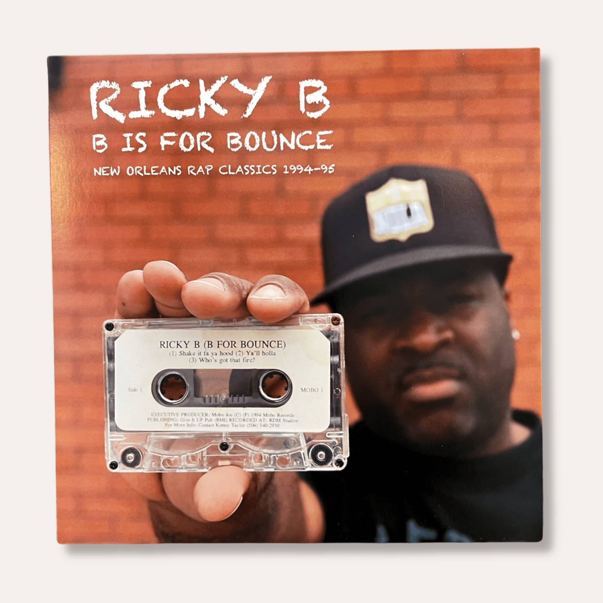 Ricky B B Is For Bounce Vinyl - Dirty Coast