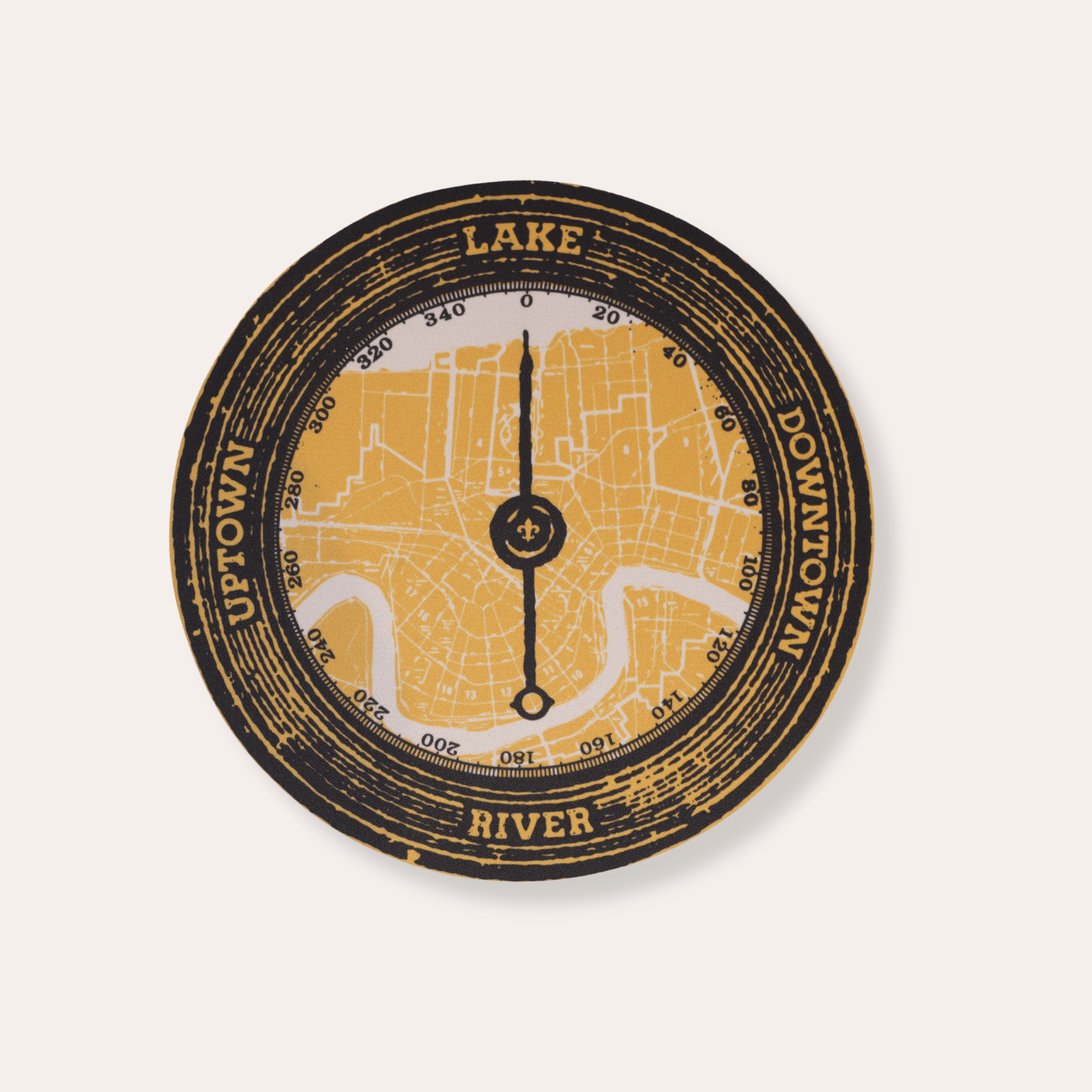 River. Lake. Uptown. Downtown. Mouse Pad - Dirty Coast