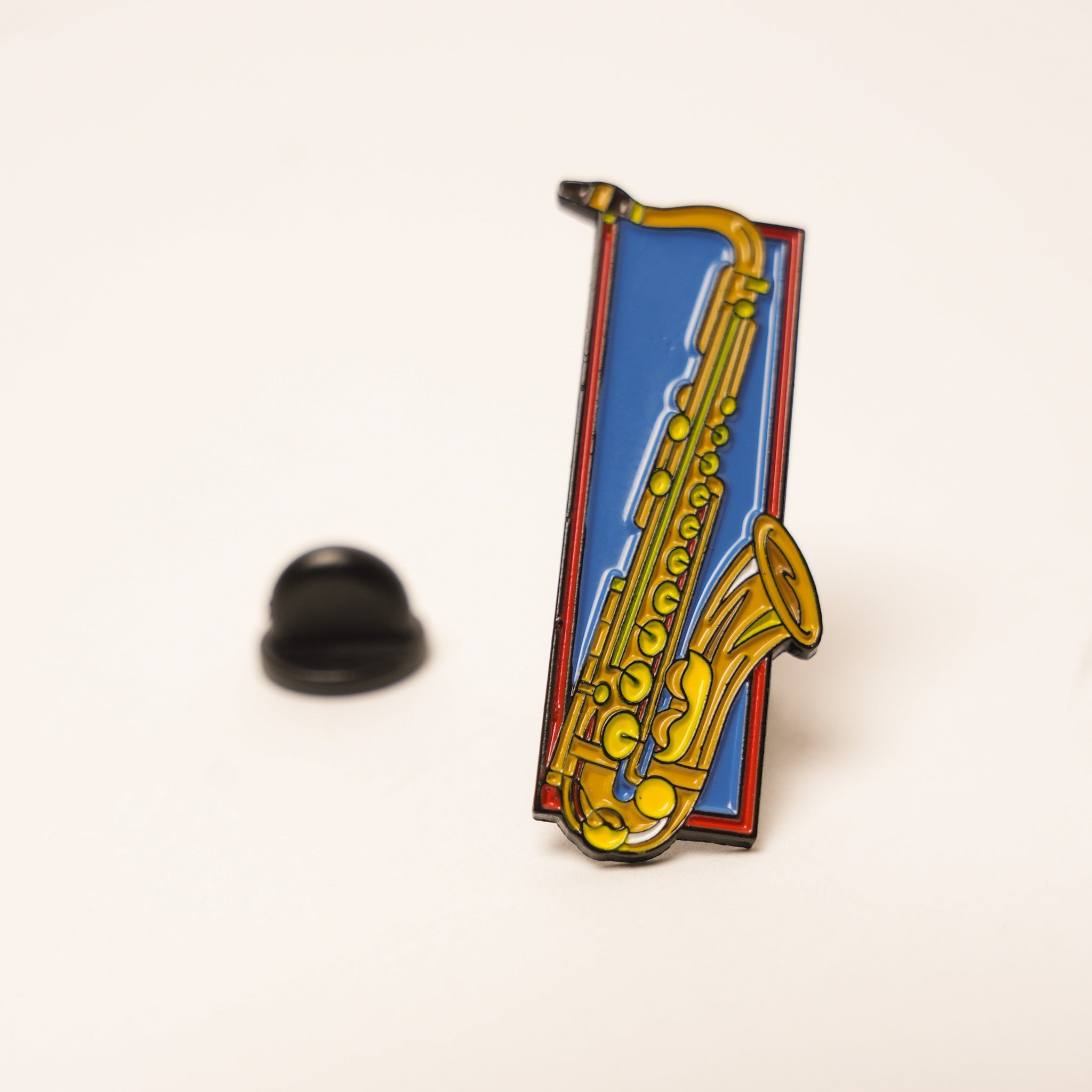 Sax Enamel Pin - Dirty Coast