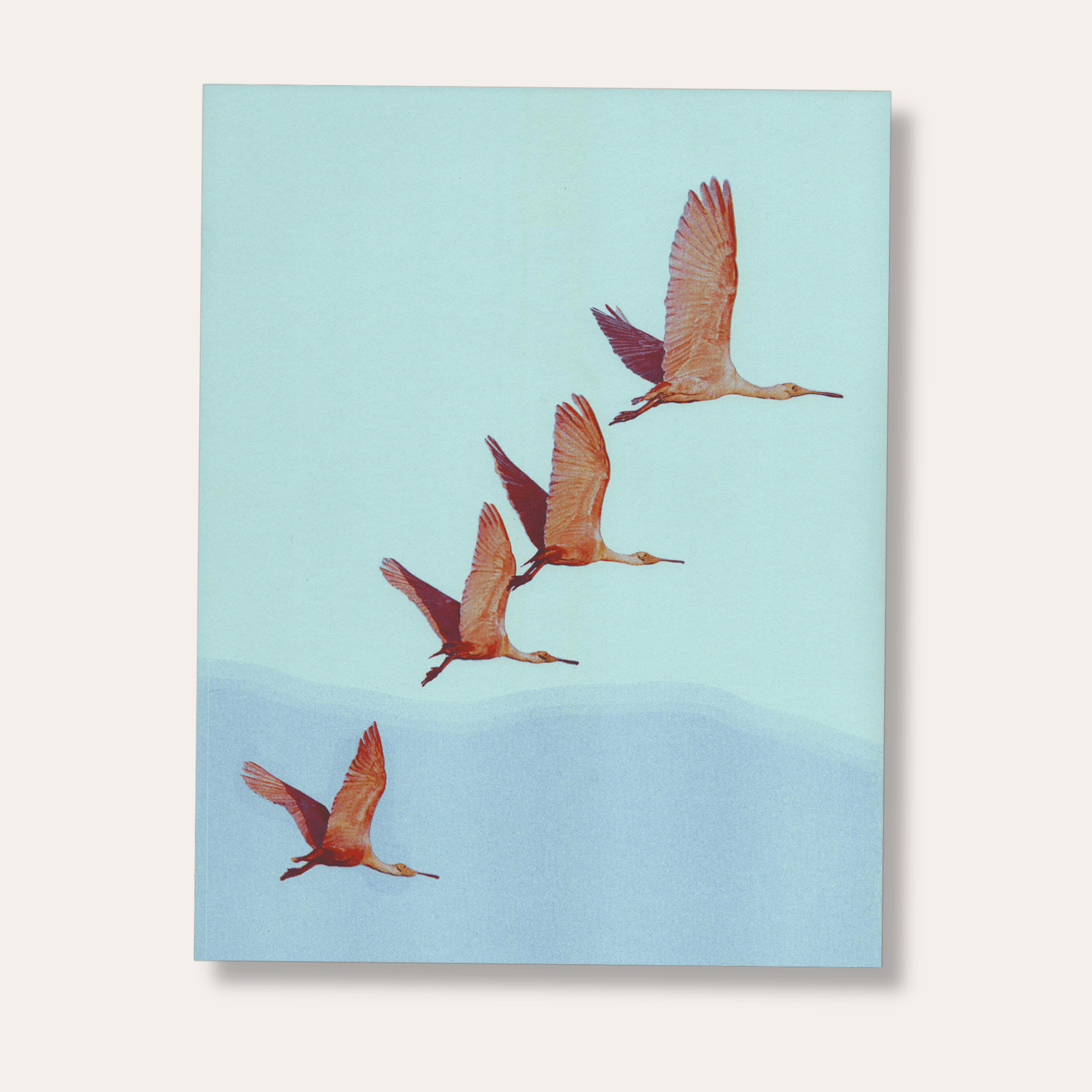 Spoonbill Flock Print by Pontcha Surf Club - Dirty Coast