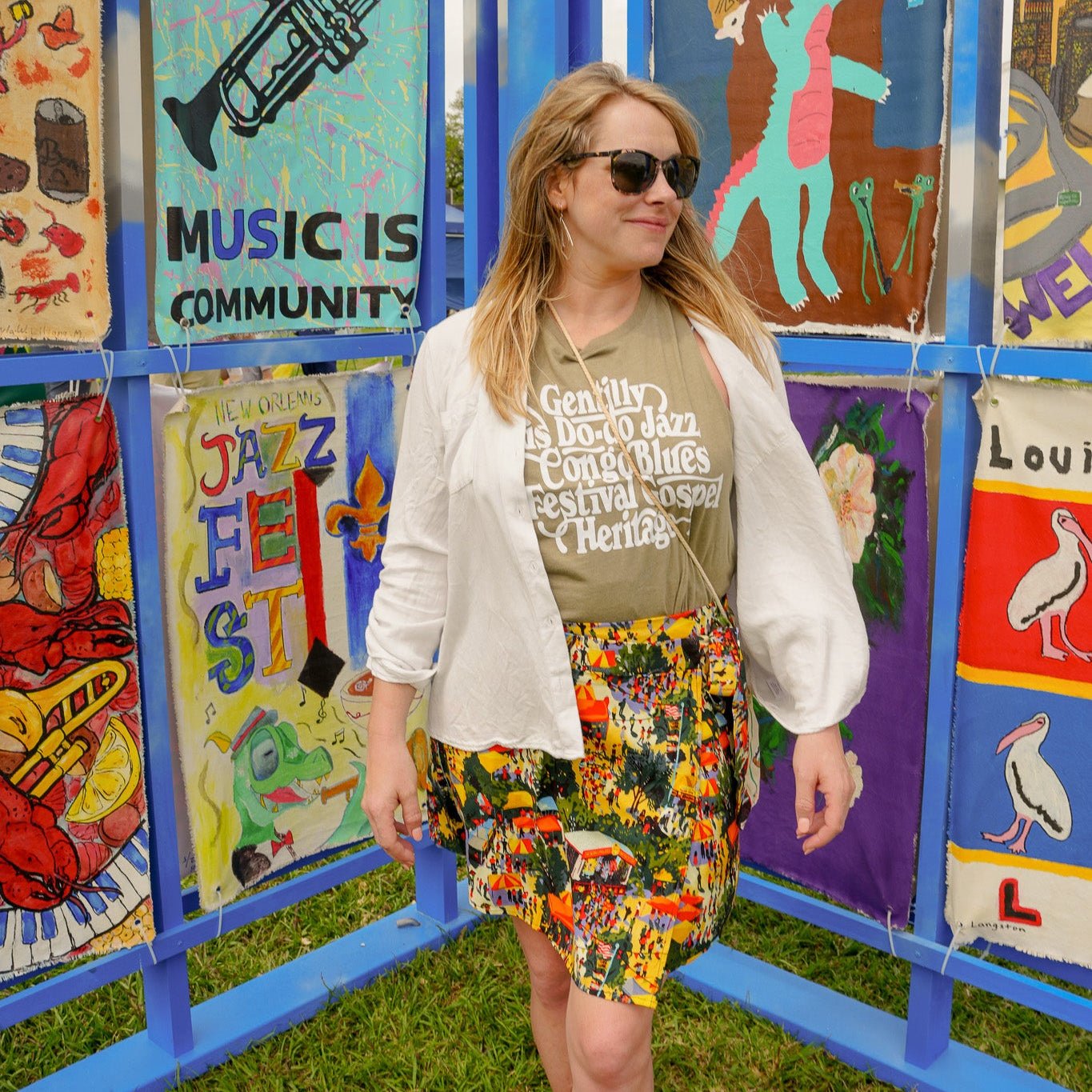 The Stages Cropped Tank - Dirty Coast