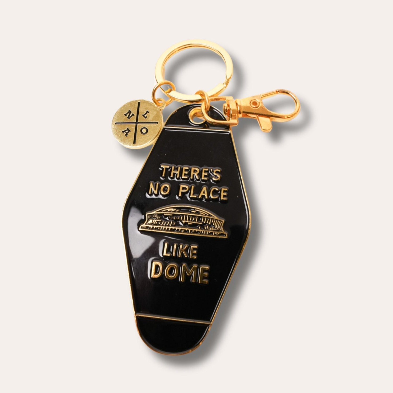There's No Place Like Dome Enamel Motel Keychain - Dirty Coast