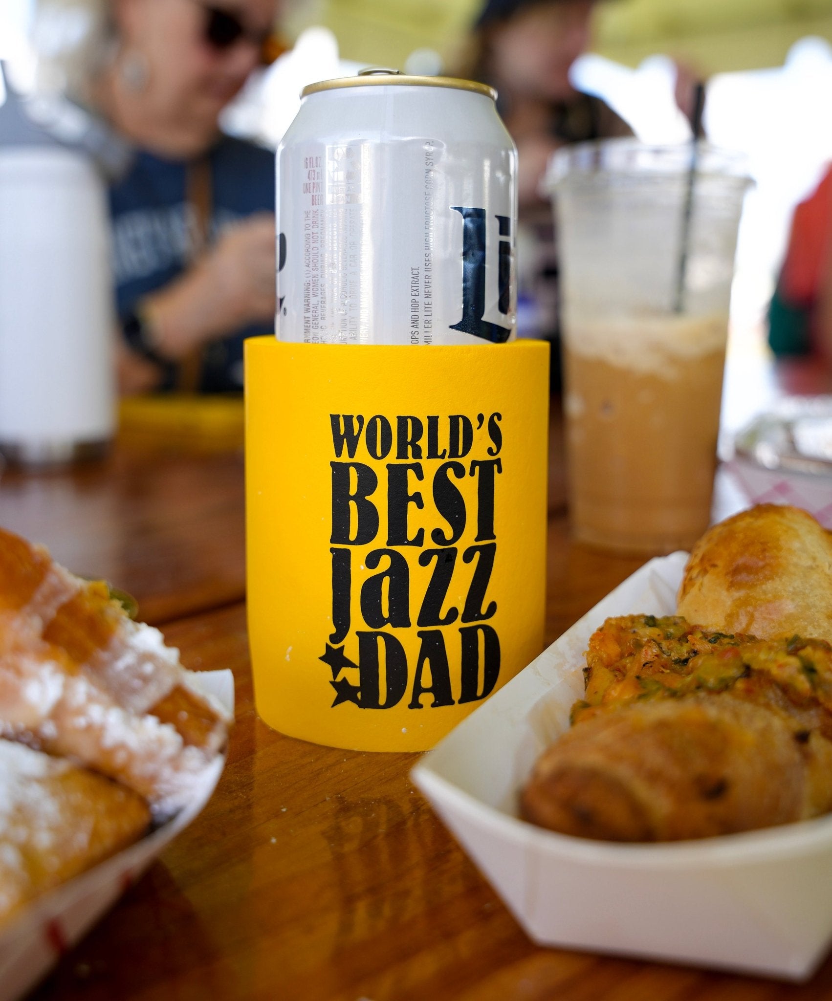 World's Best Jazz Dad Koozie - Dirty Coast
