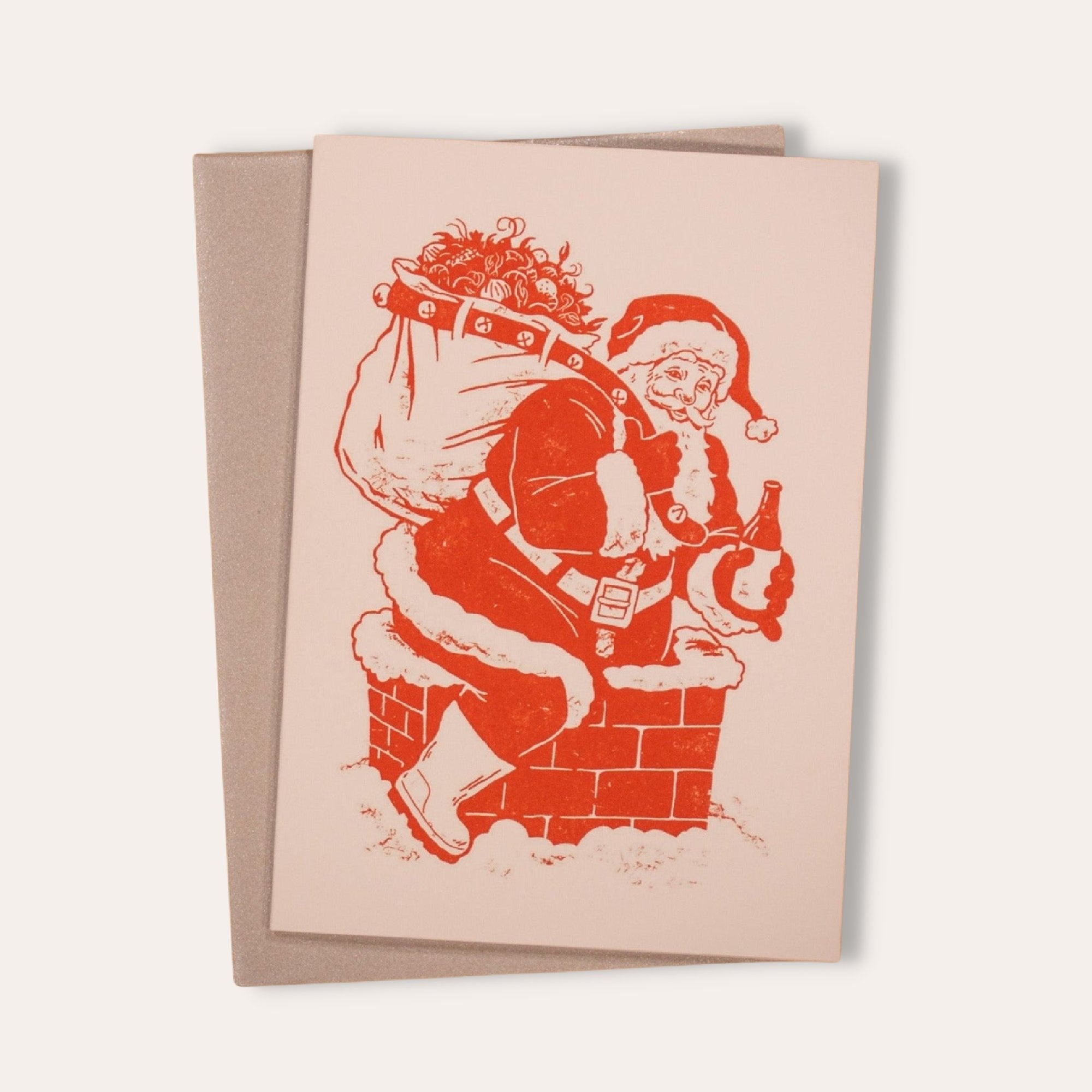 Bayou Santa Greeting Card - Dirty Coast Press