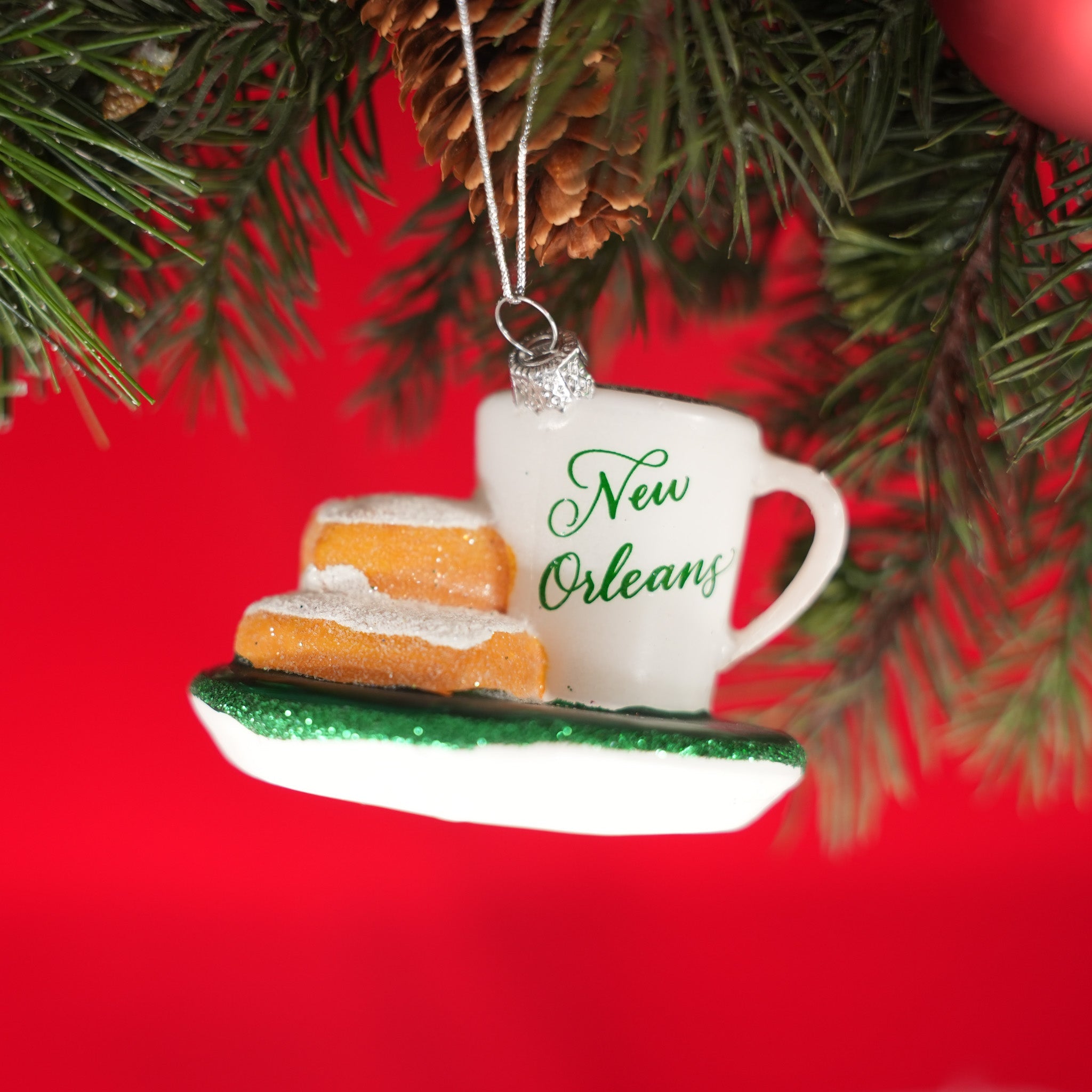 Beignets & Cafe Au Laits Ornament - Dirty Coast Press