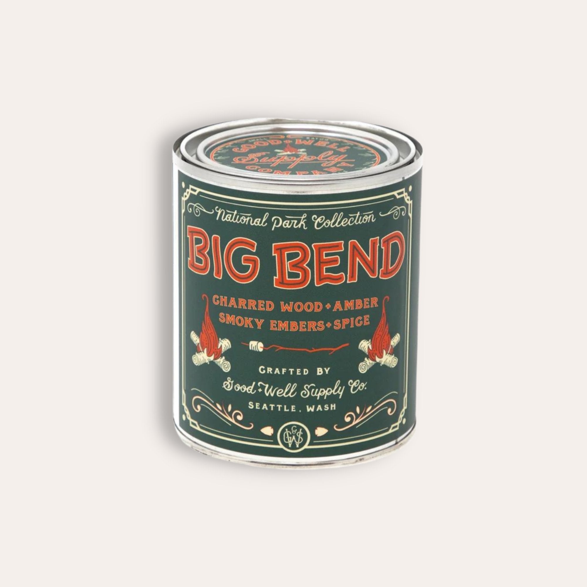 Big Bend National Park Candle by Good & Well Supply Co. - Dirty Coast Press