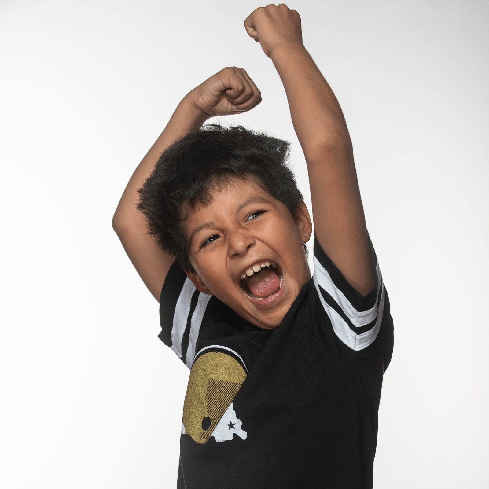 Black & Gold United Kids Jersey - Dirty Coast Press
