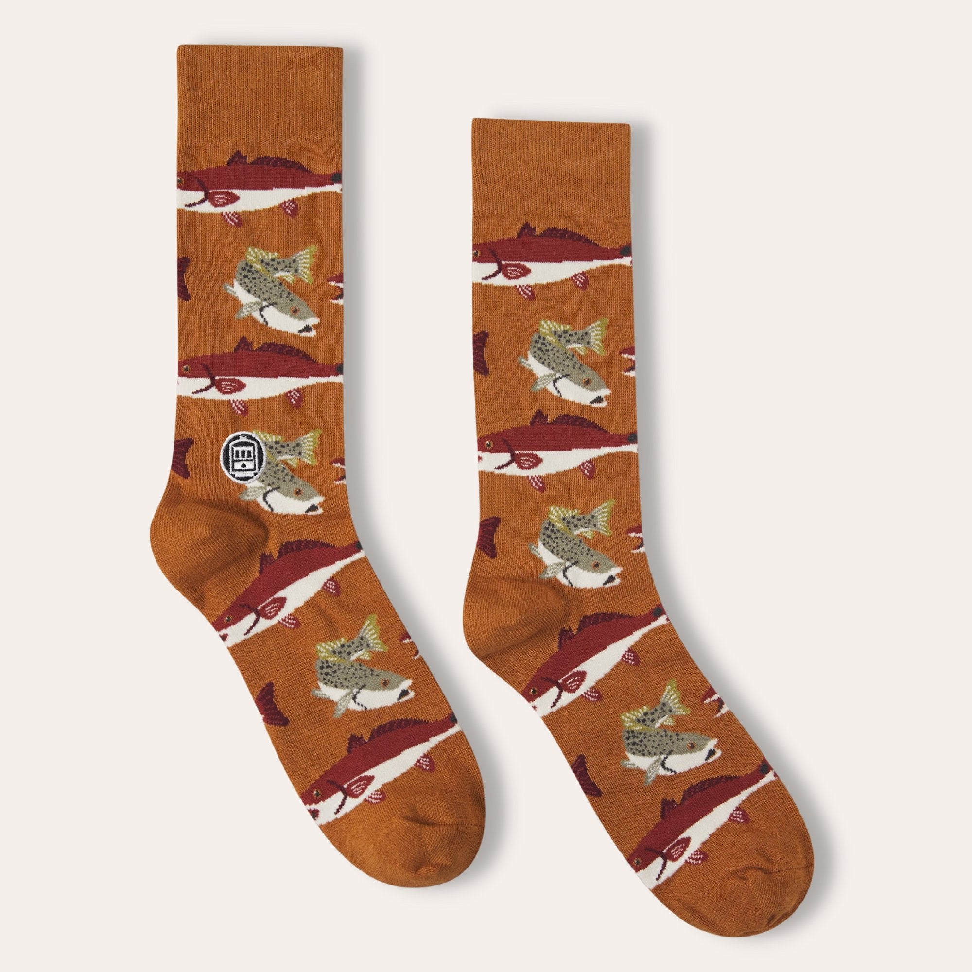 Bonfolk Socks - Fish - Dirty Coast Press