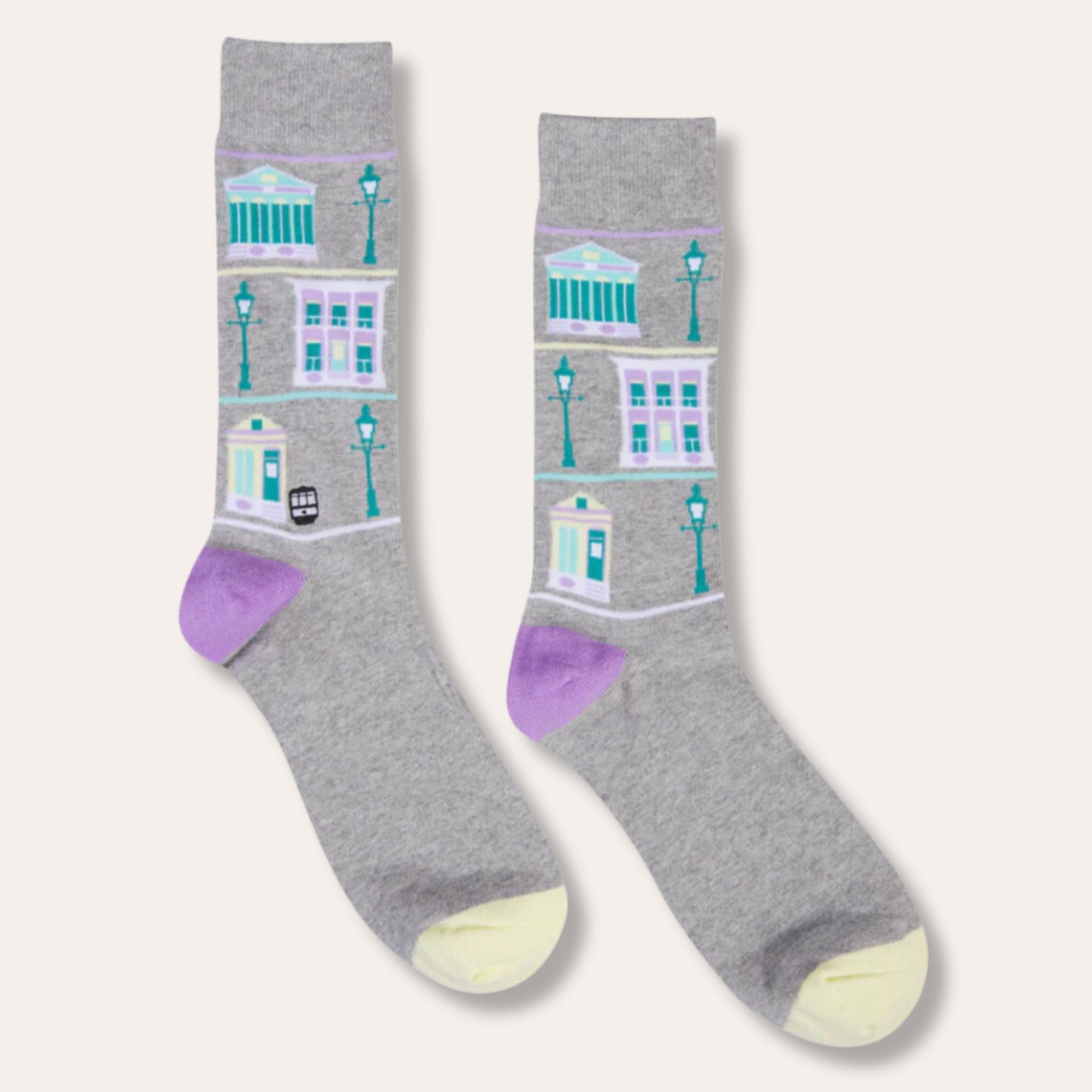 Bonfolk Socks - Houses - Dirty Coast