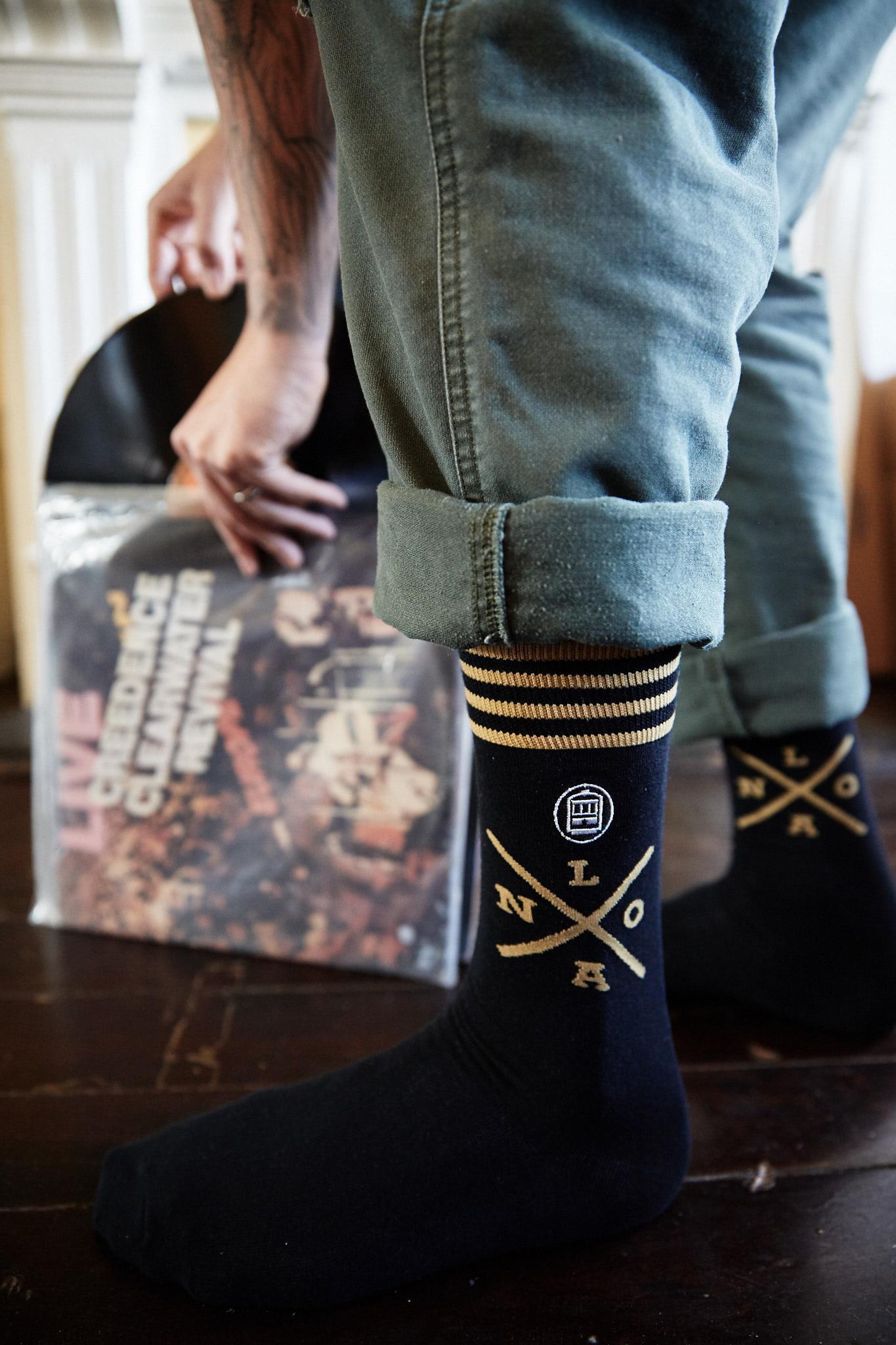 Bonfolk Socks - NOLA X - Dirty Coast Press