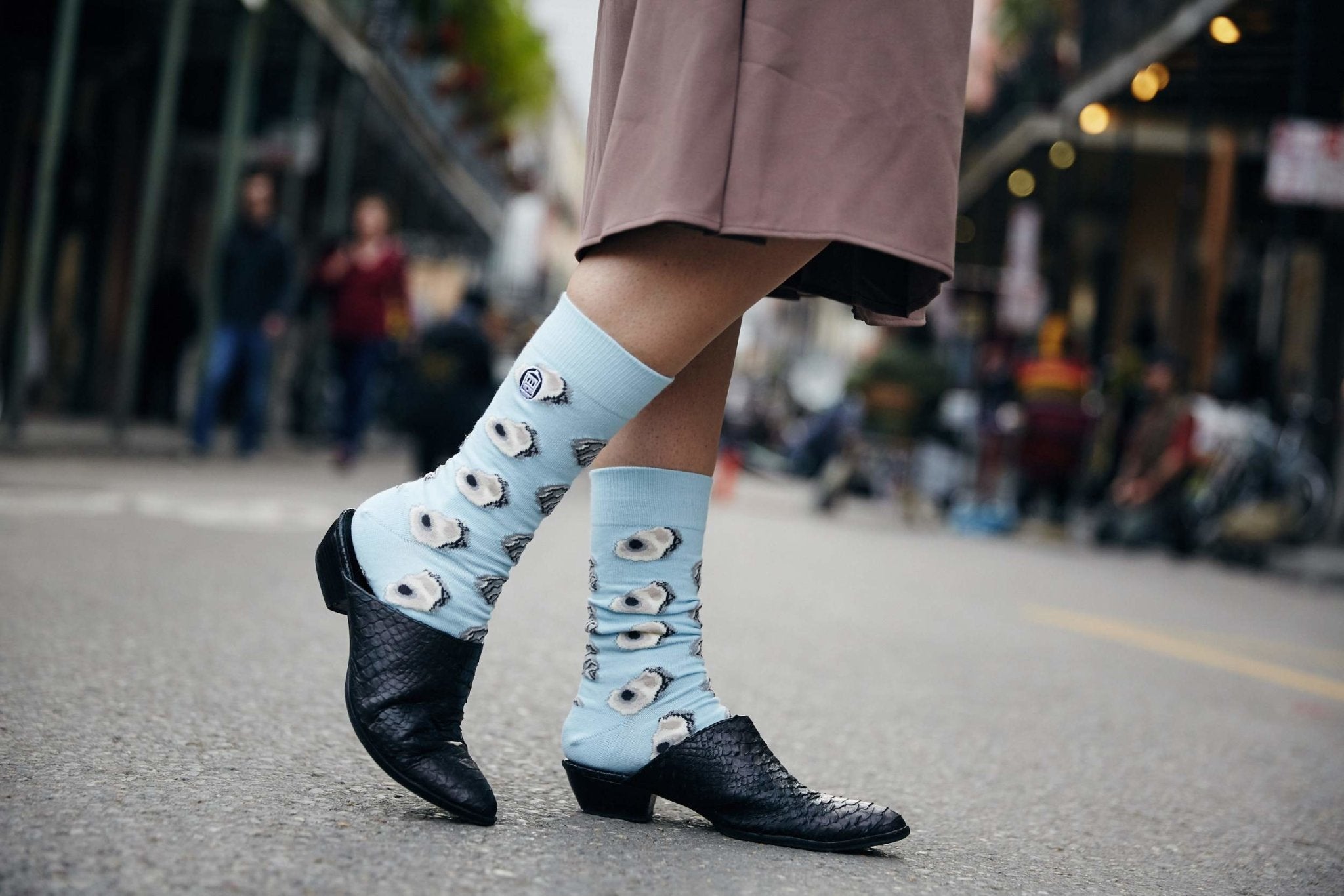 Bonfolk Socks - Oyster - Dirty Coast Press