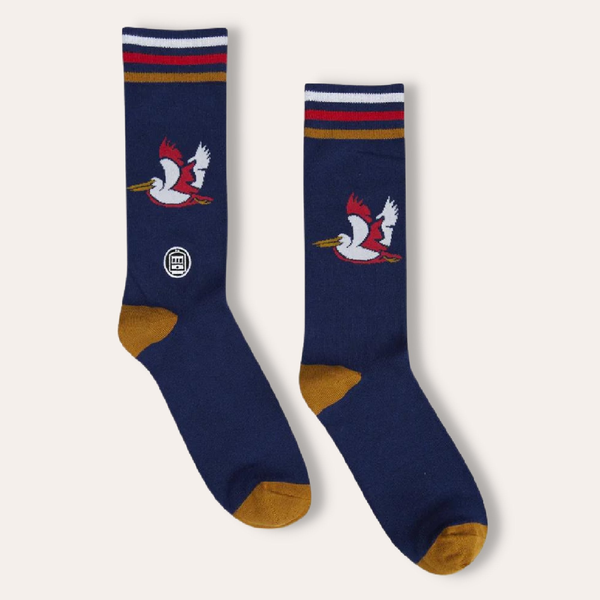 Bonfolk Socks - Pelican - Dirty Coast Press