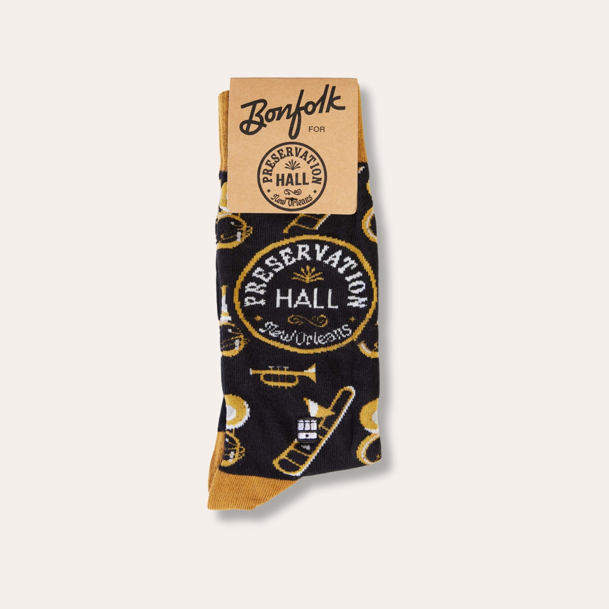 Bonfolk Socks - Preservation Hall - Dirty Coast