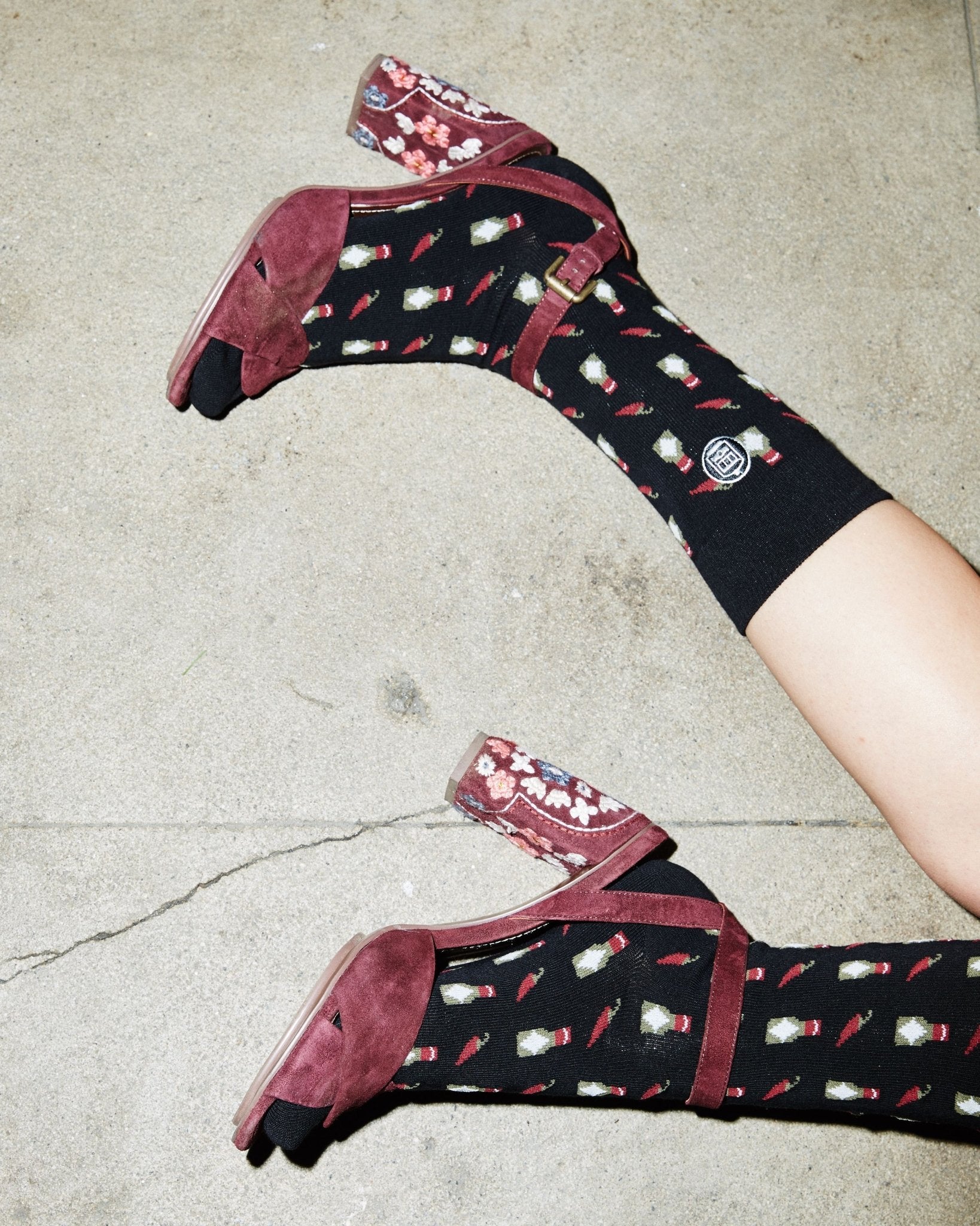 Bonfolk Socks - Saucin' - Dirty Coast Press