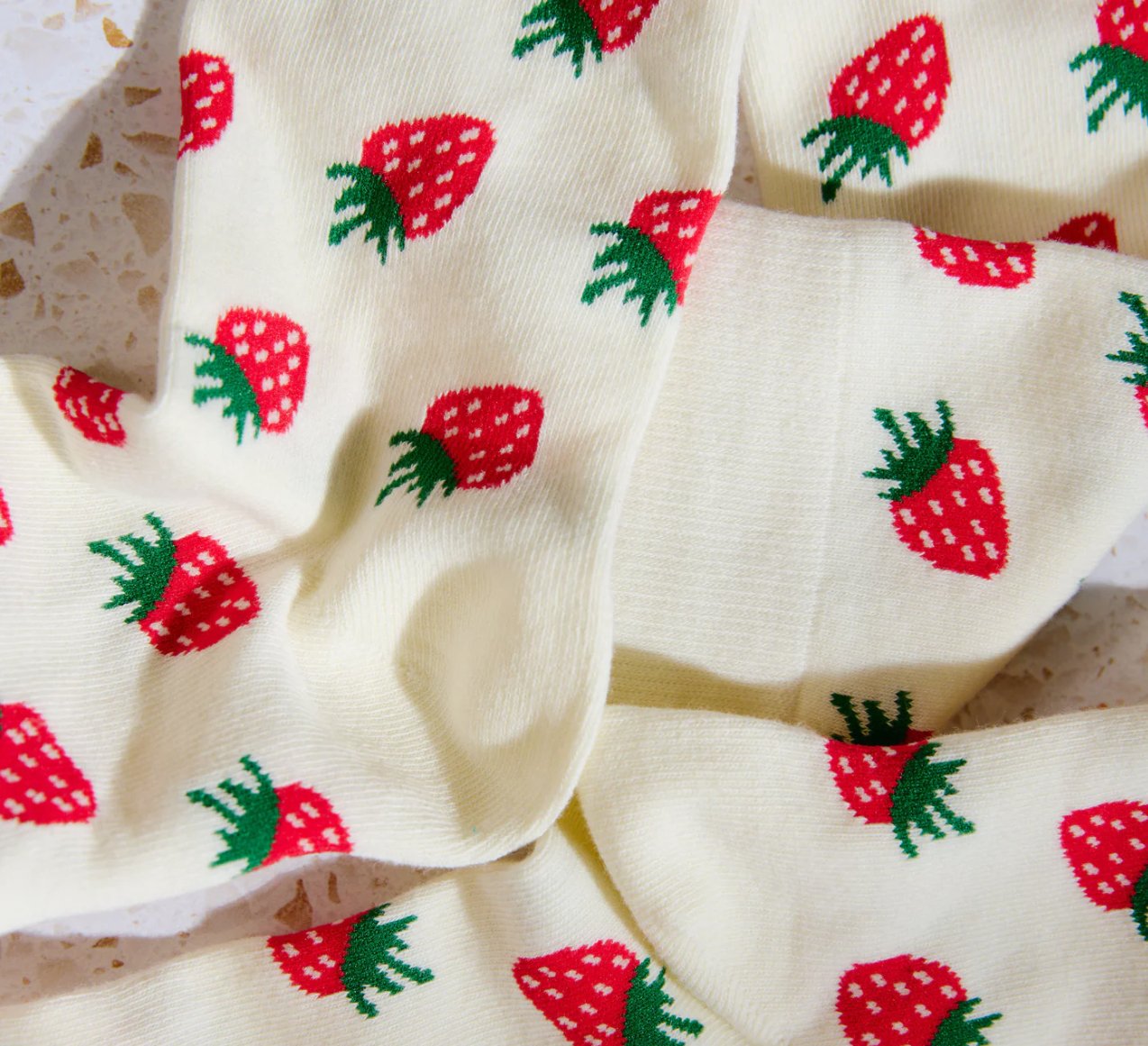 Bonfolk Socks - Strawberry - Dirty Coast Press