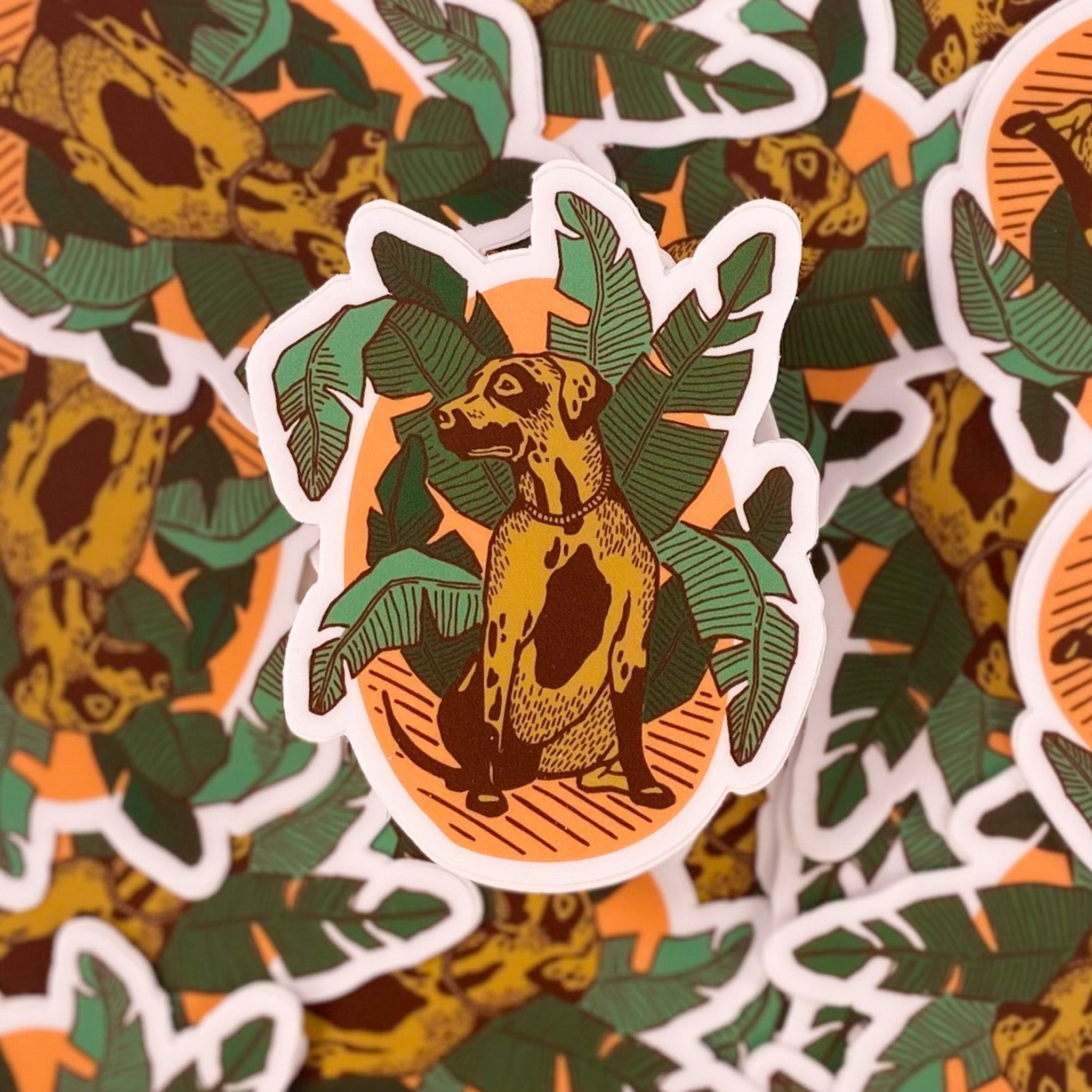 Catahoula Sticker - Dirty Coast Press