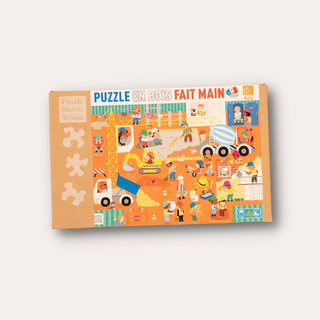 Construction Site Puzzle - Dirty Coast Press