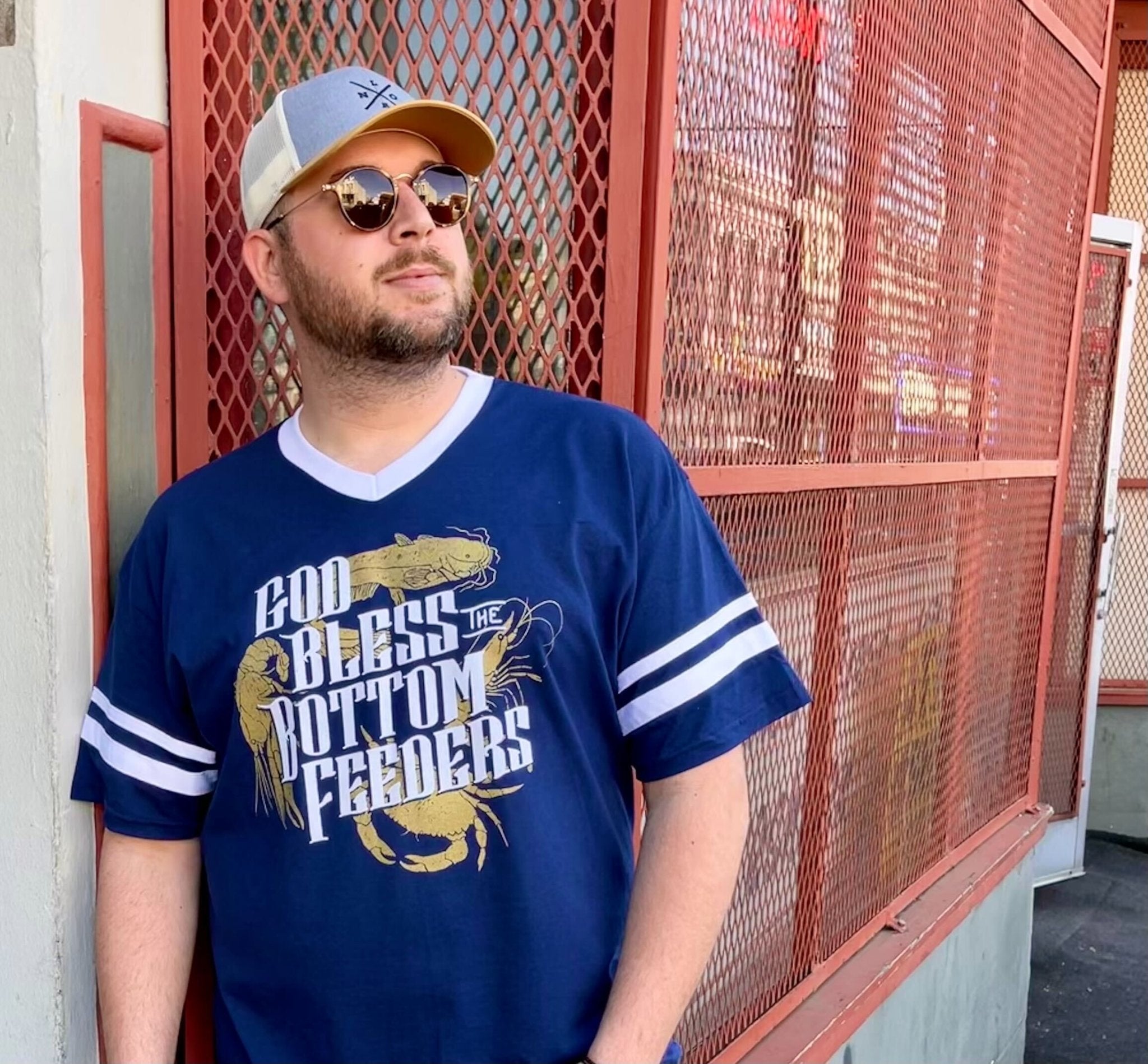 God Bless The Bottom Feeders Jersey - Dirty Coast Press