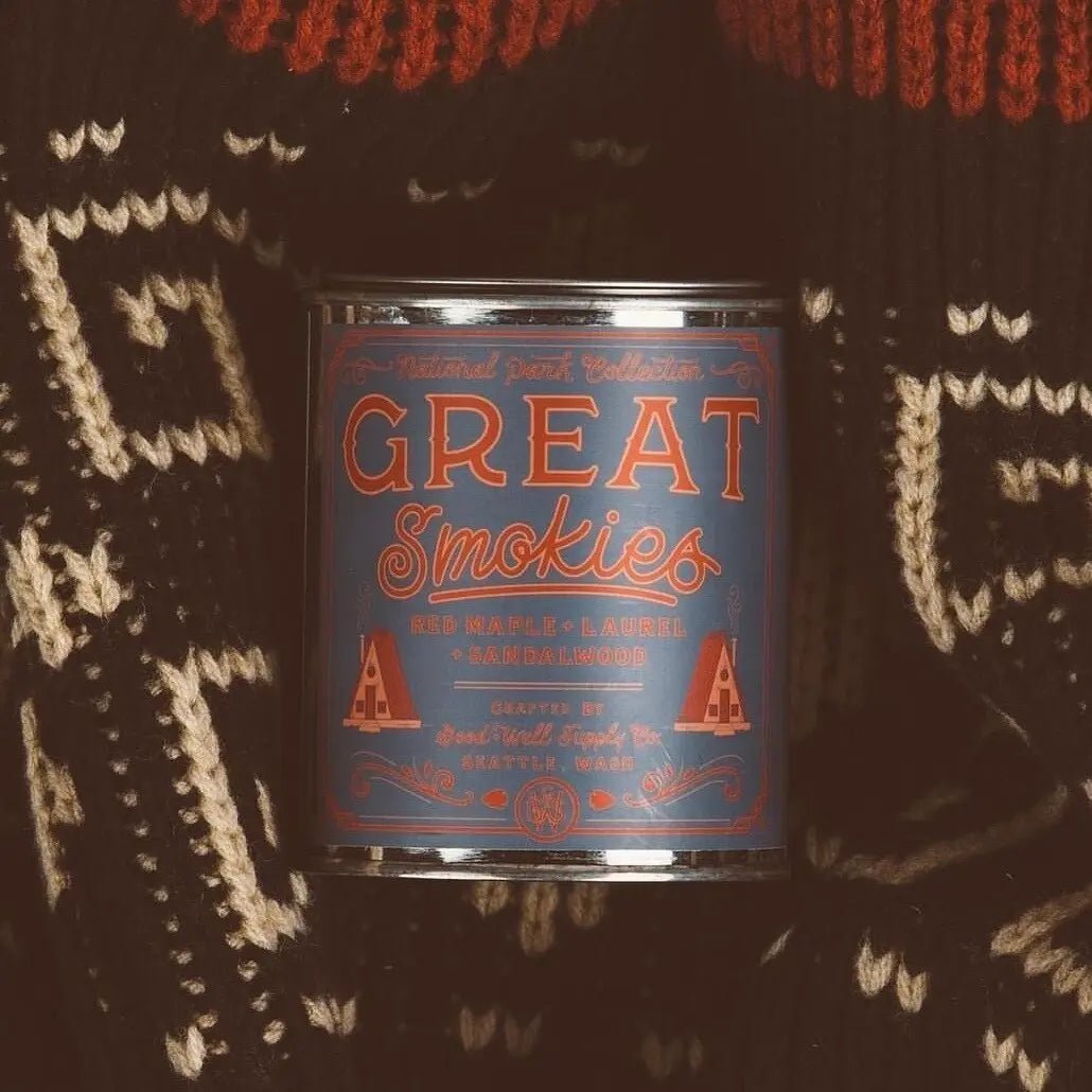 Great Smokies National Park Candle by Good & Well Supply Co. - Dirty Coast
