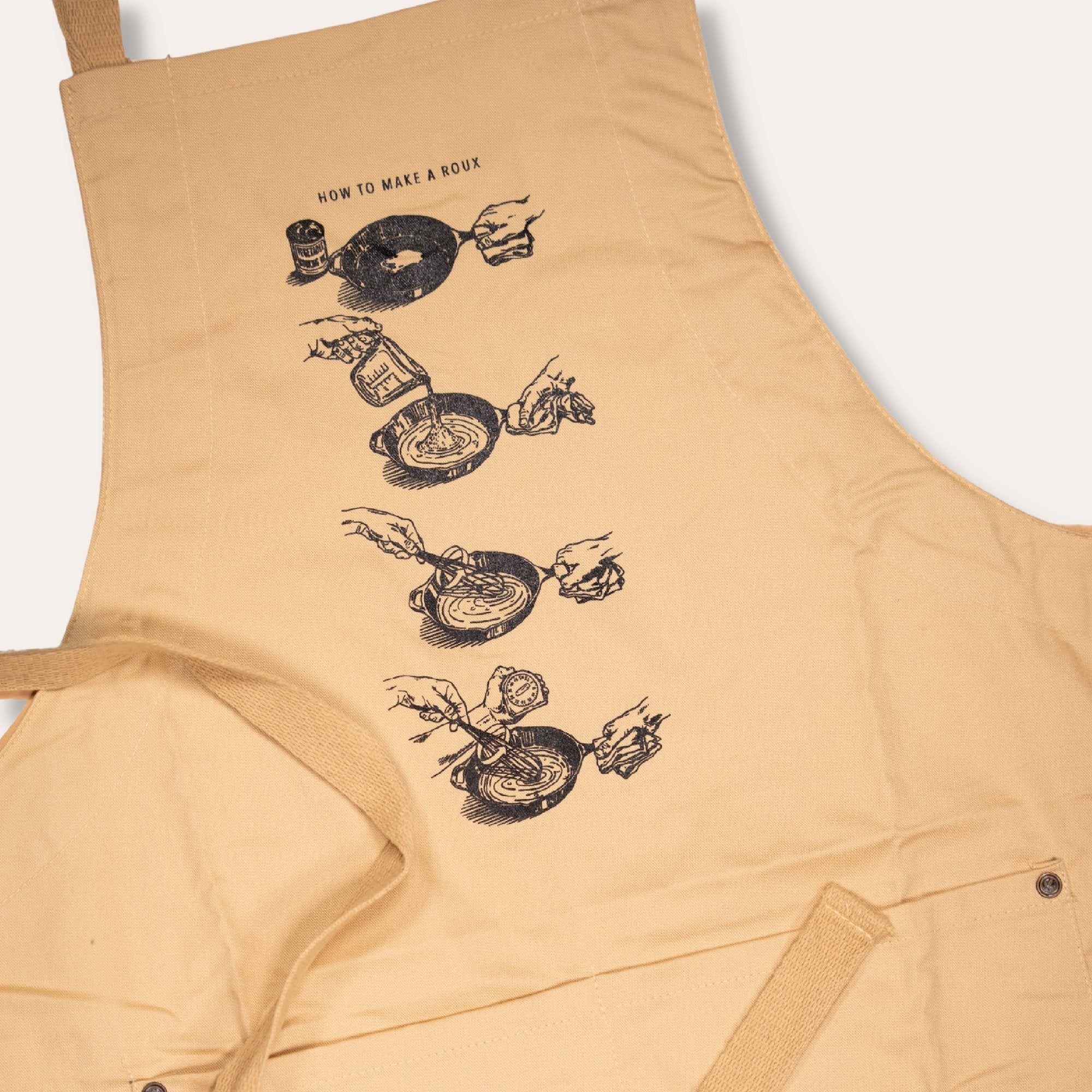 How To Make A Roux Apron - Dirty Coast Press