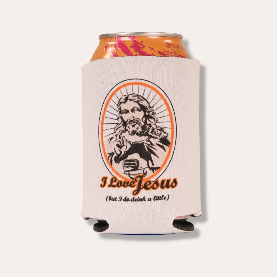 I Love Jesus Koozie - Dirty Coast Press