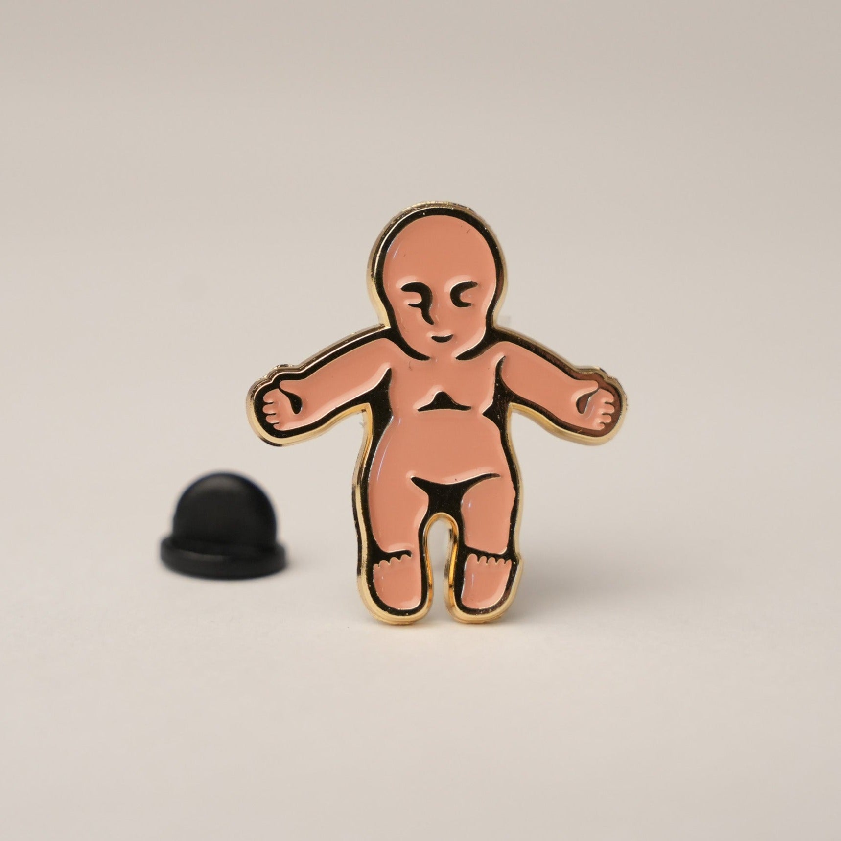 King Cake Baby Enamel Pin - Dirty Coast