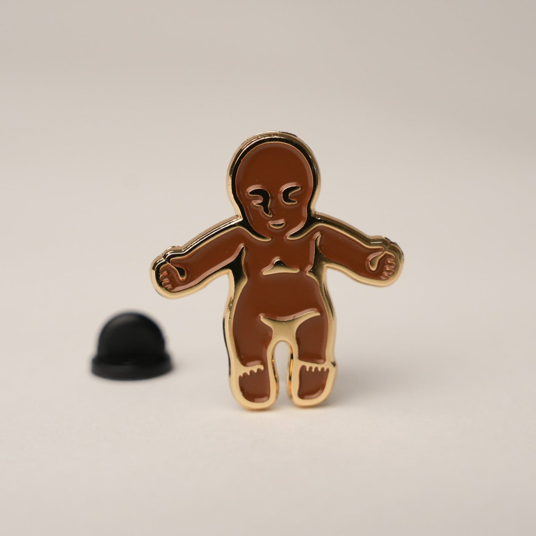 King Cake Baby Enamel Pin - Dirty Coast