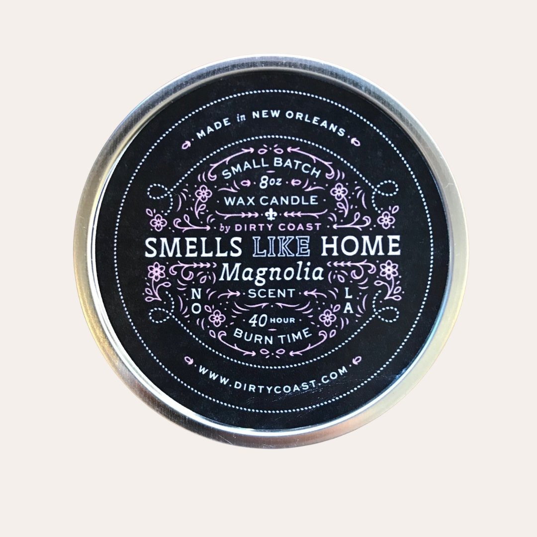 Magnolia Bloom Candle - Dirty Coast Press
