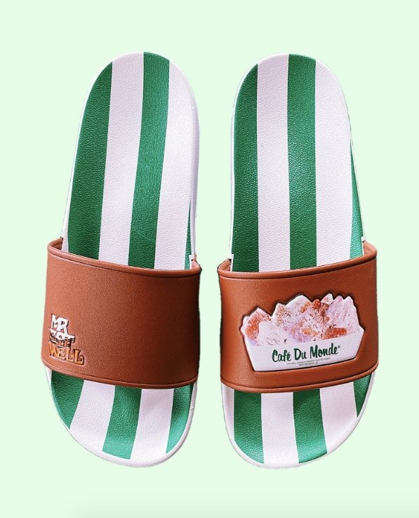 MR. EATWELL x Cafe Du Monde Sweet Slides - Dirty Coast Press