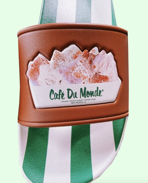 MR. EATWELL x Cafe Du Monde Sweet Slides - Dirty Coast Press